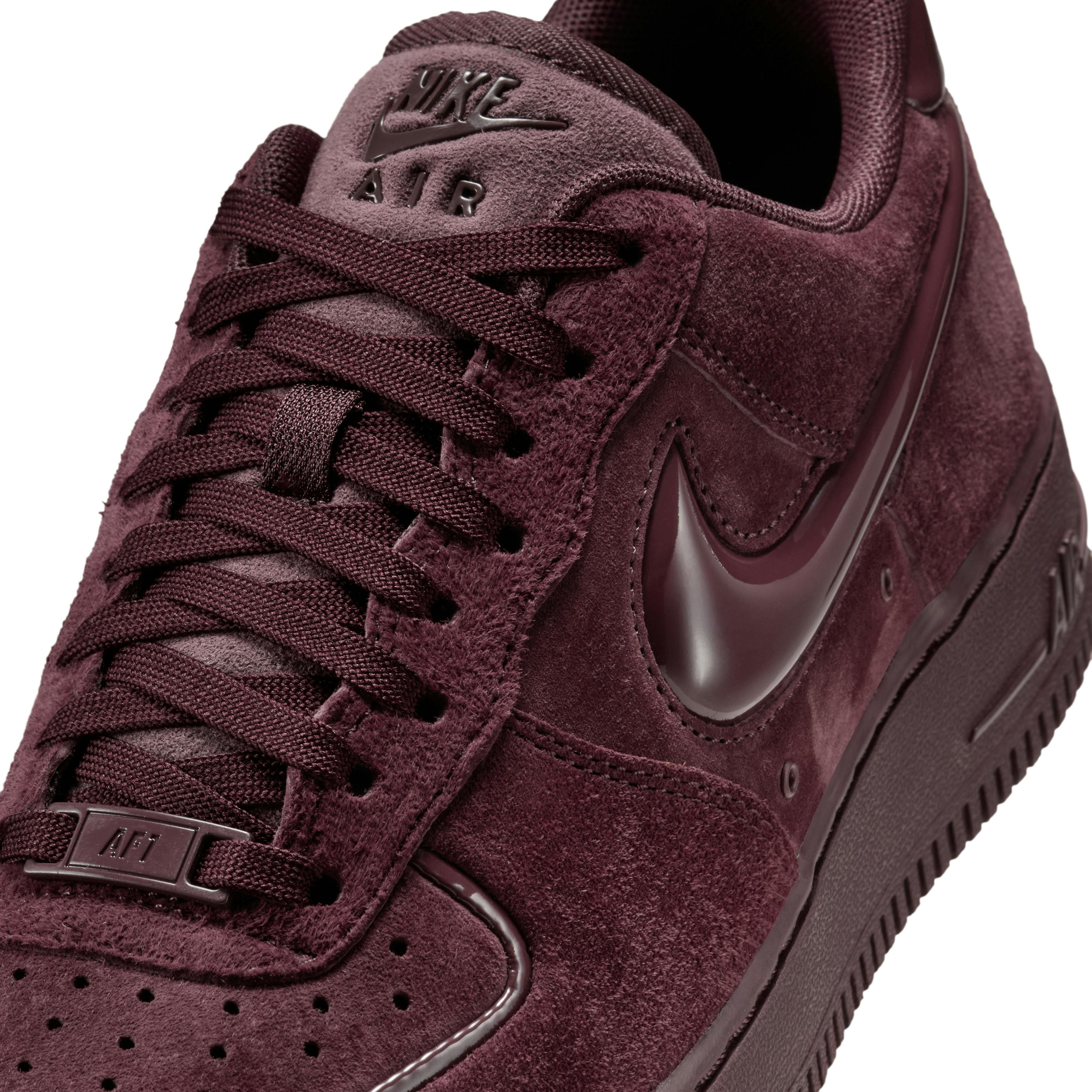 nike air force 1 burgundy crush