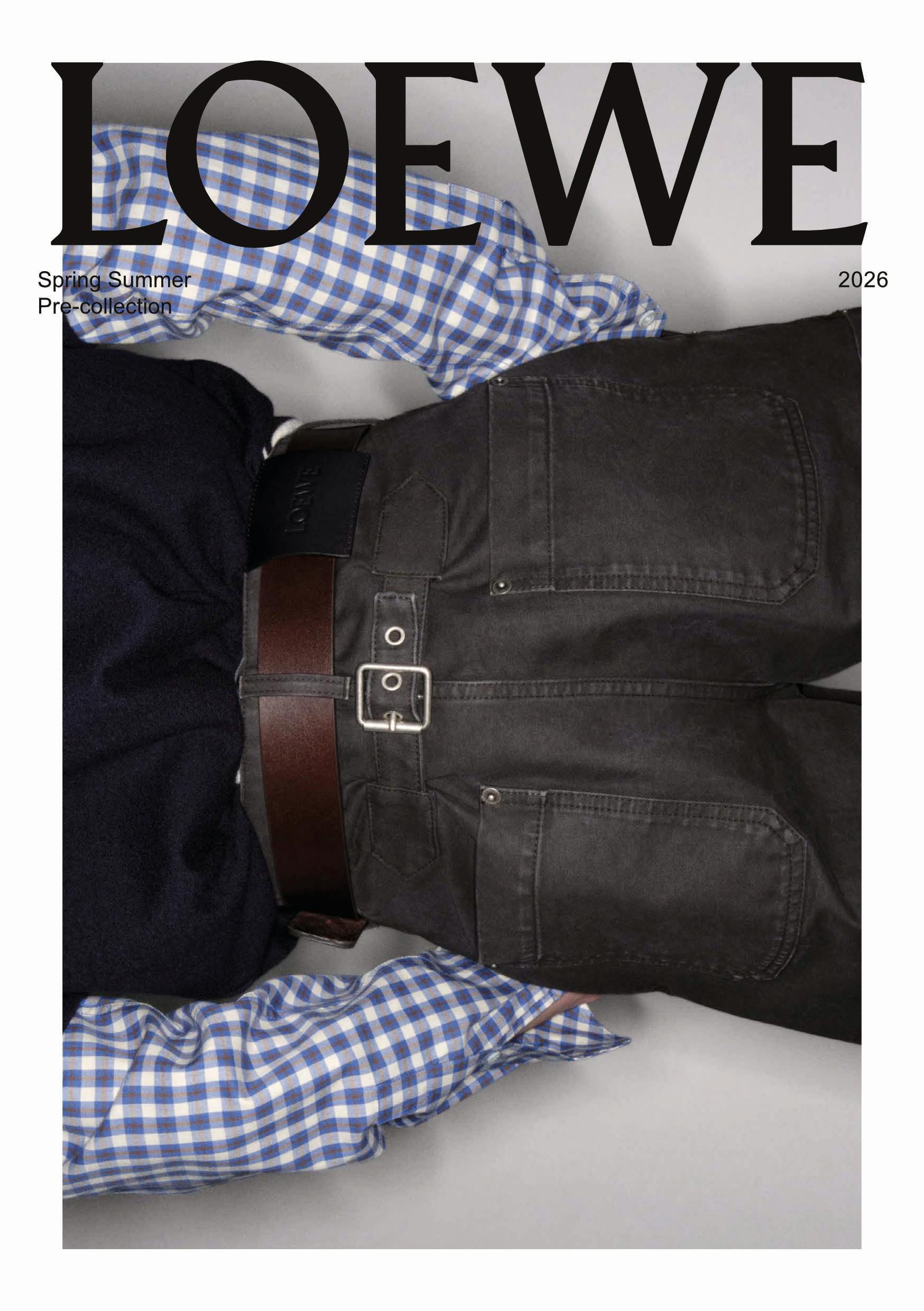loewe pre spring summer 2026 pre-ss26 collection lookbook pants
