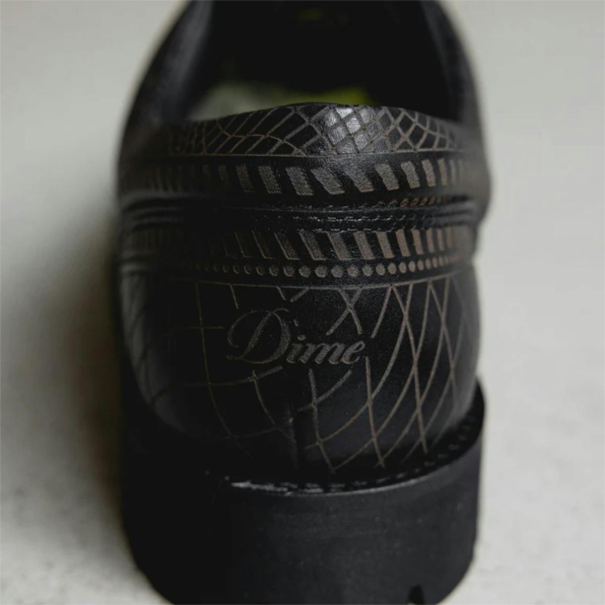 paraboot dime thier black shoe collab