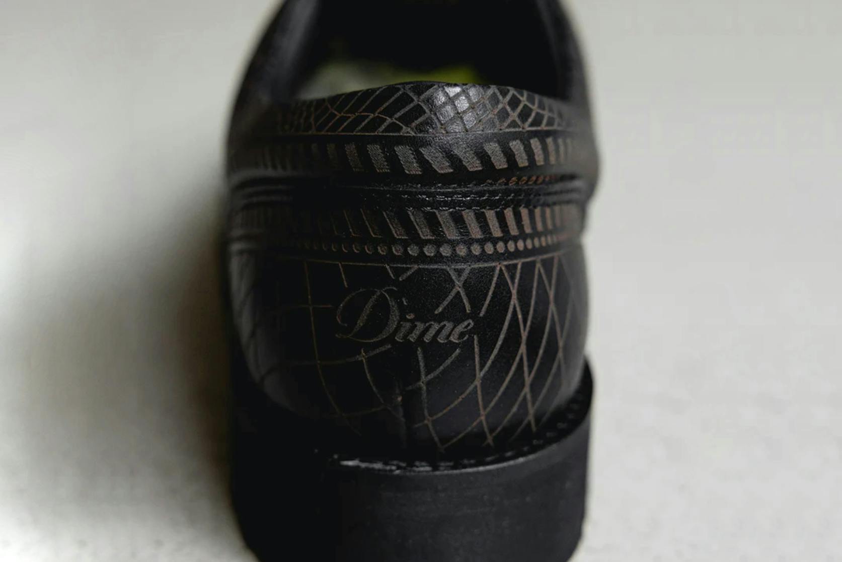 paraboot dime thier black shoe collab