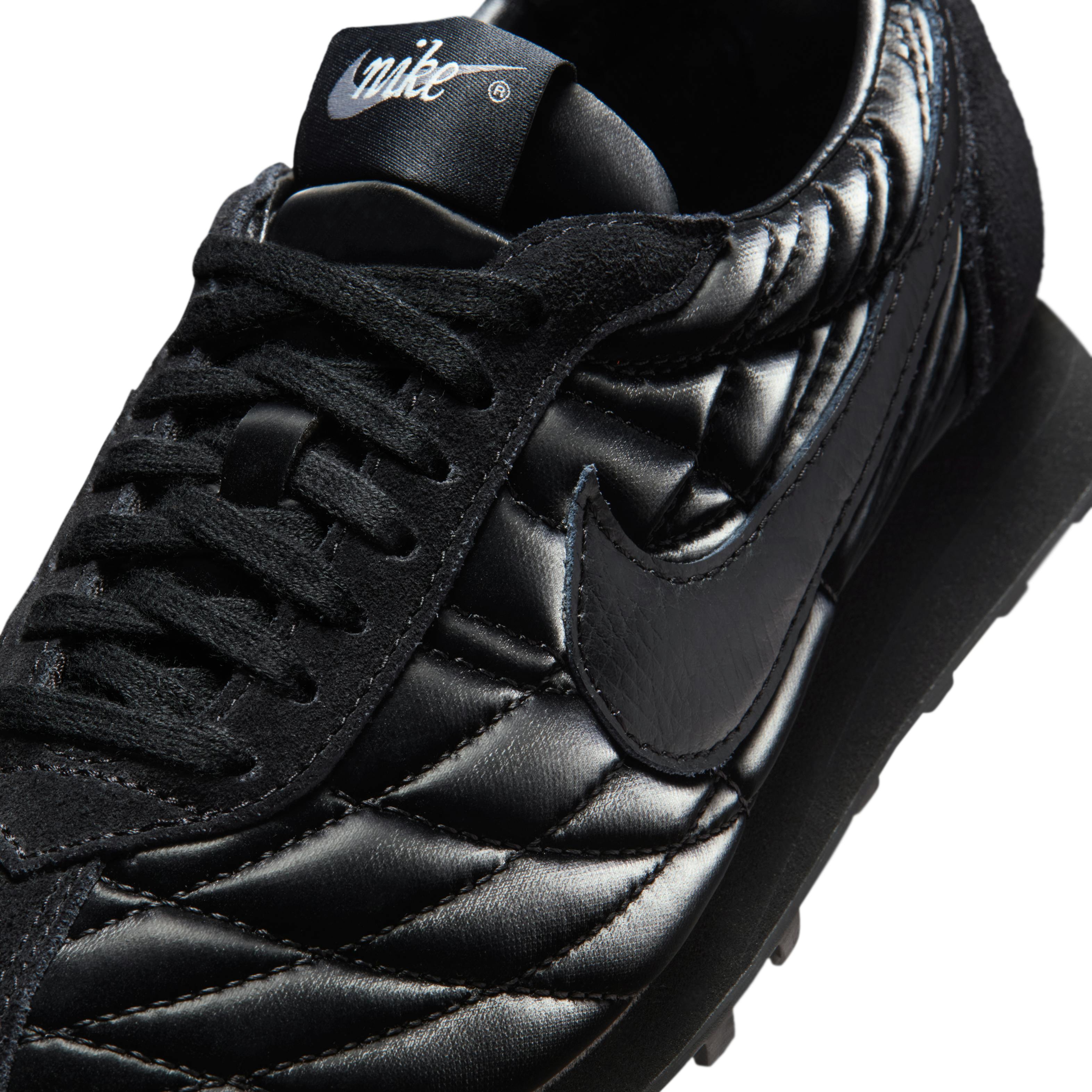 nike ld-1000 black quilted leather