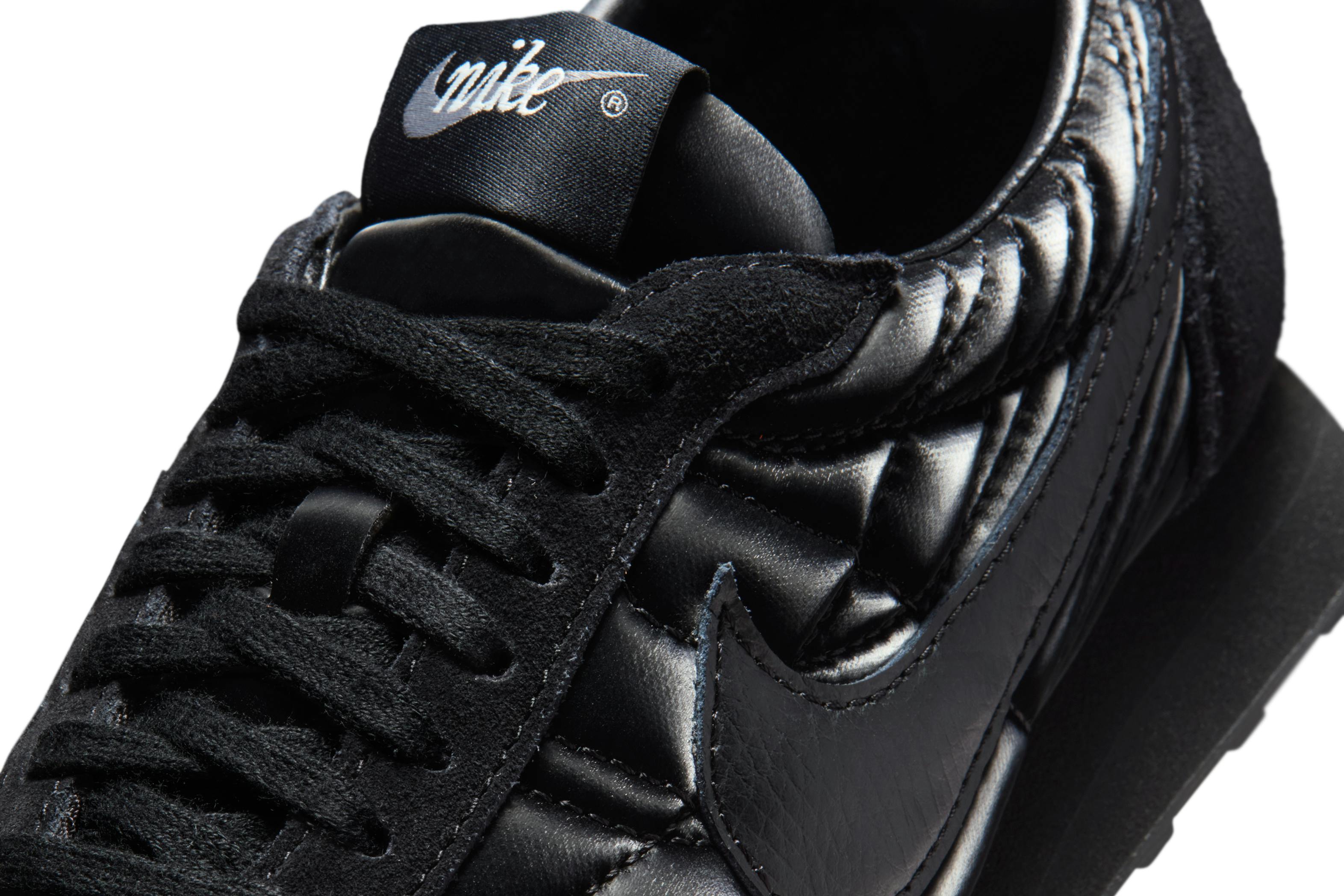nike ld-1000 black quilted leather