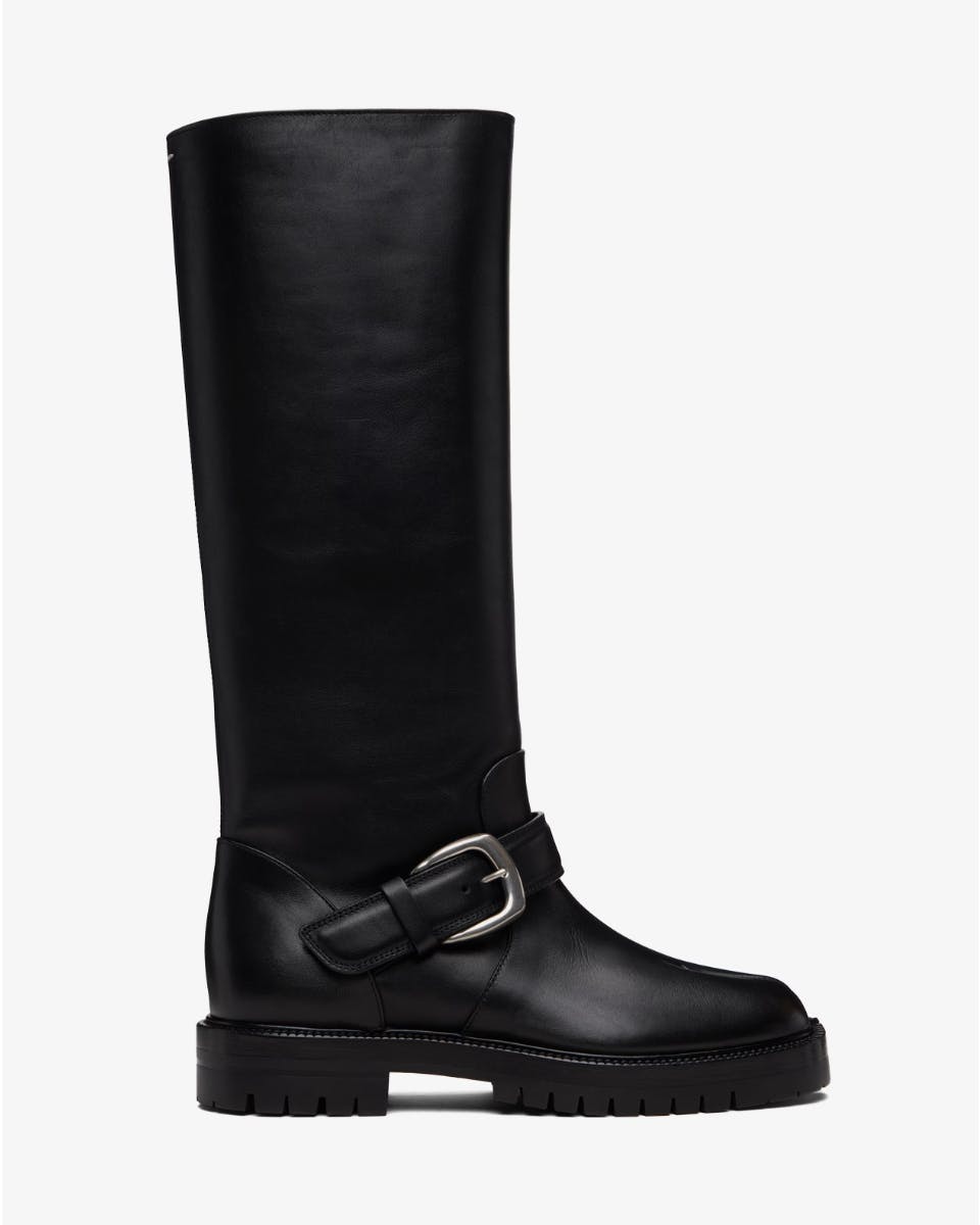 Black Tabi County Boots