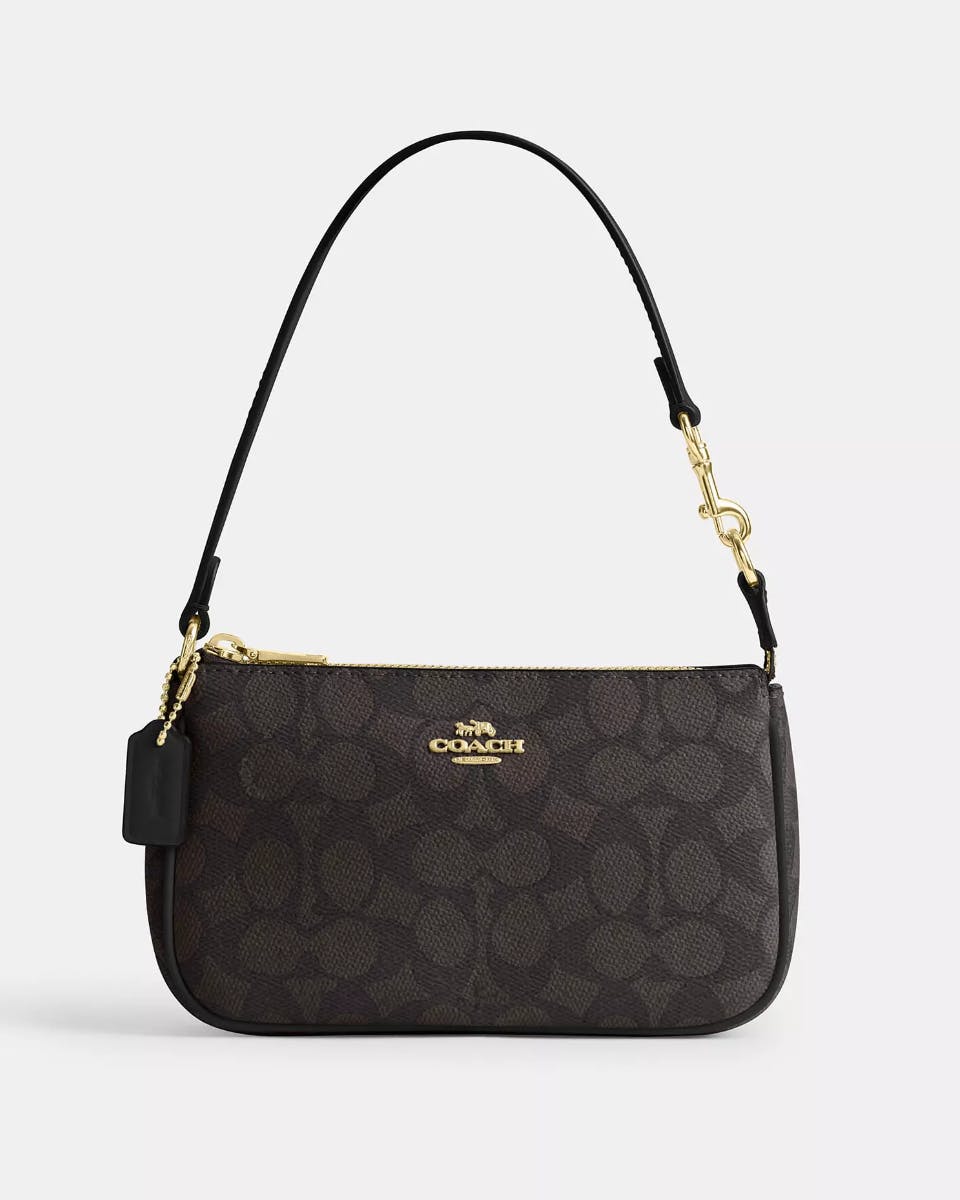 Nolita 19 Signature Canvas in Walnut & Black