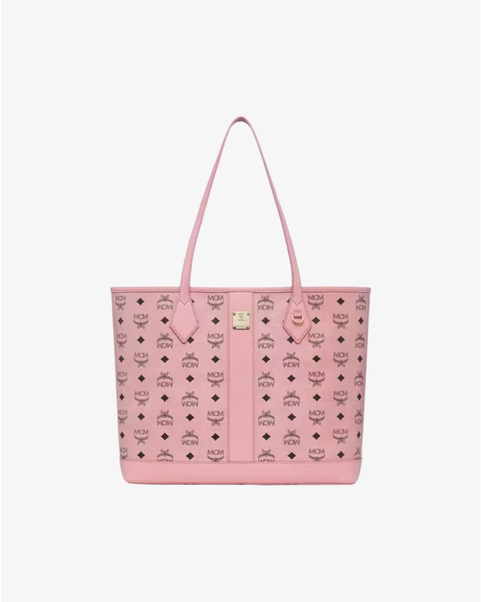 Medium Liz Shopper in Visetos Soft Pink