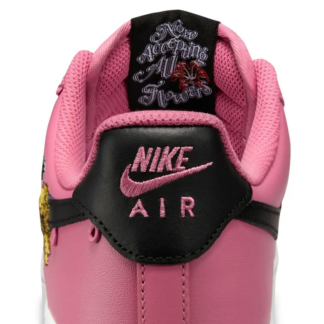 nike air force 1 low, now accepting all flowers, sneakers, floral sneakers