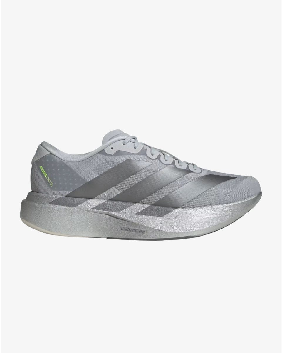 Adizero EVO SL Shoes Silver Metallic