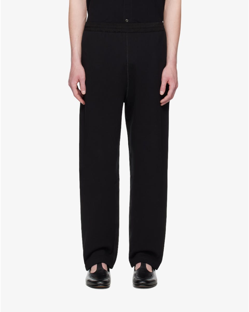 Lady White Co. Black Woven WB Sweatpants