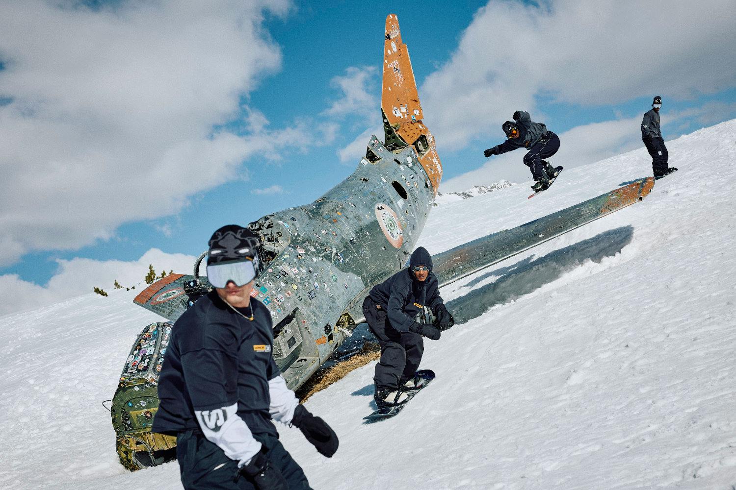 slam jam salamon snowboard