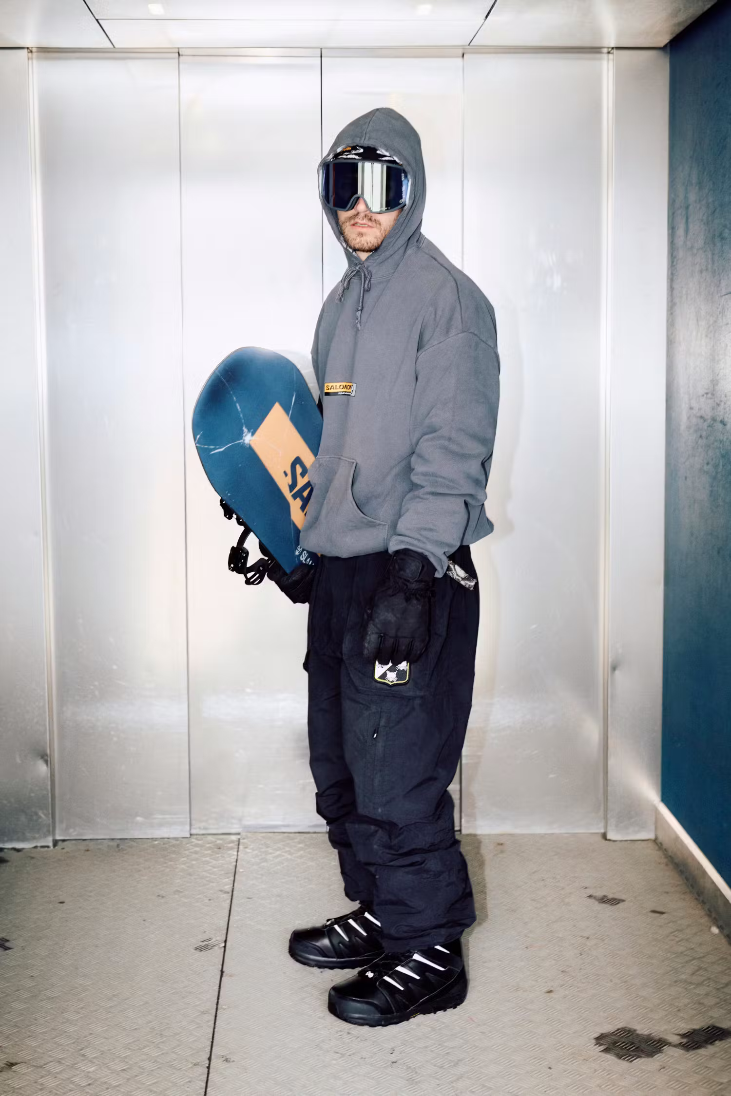 slam jam salamon snowboard