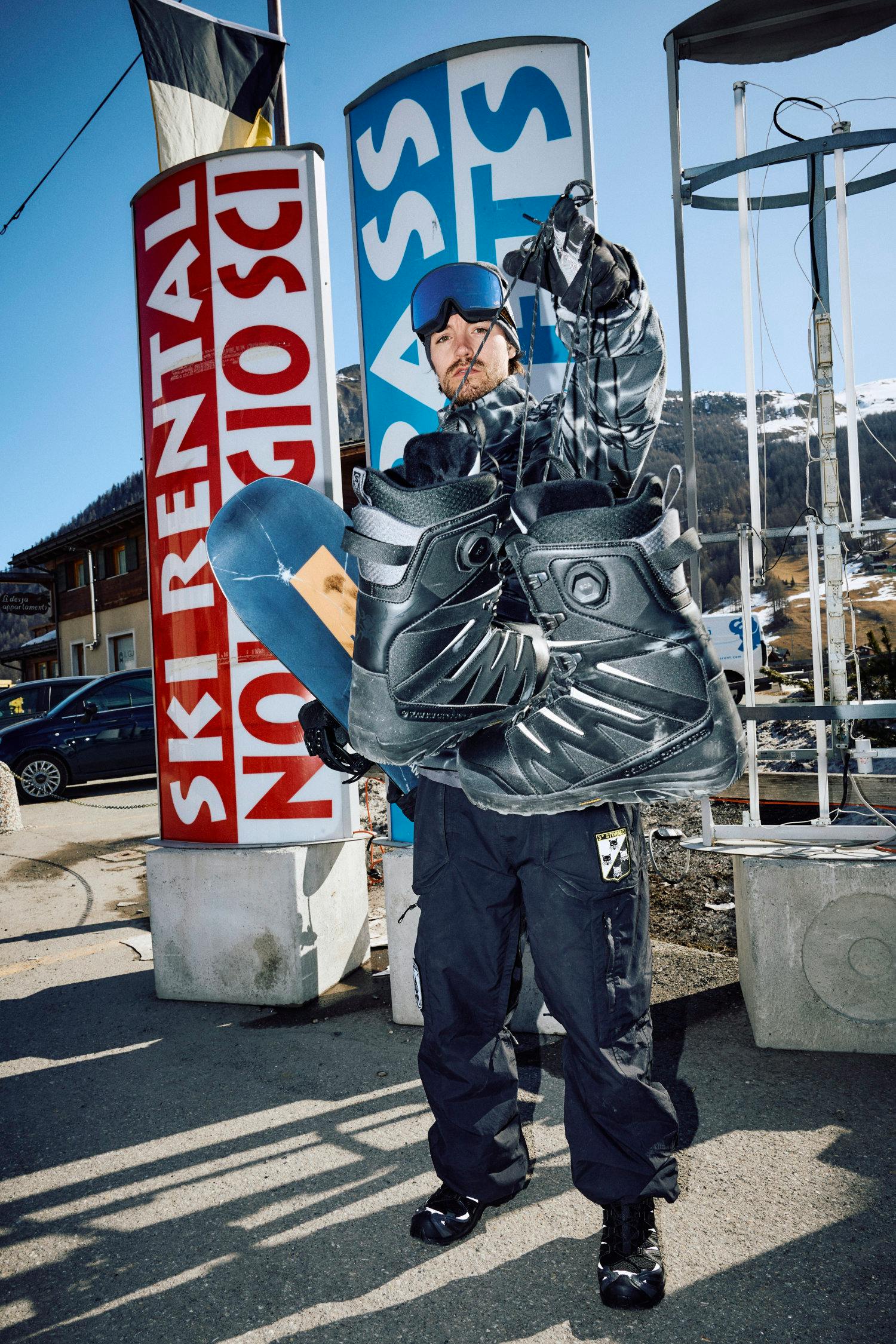 slam jam salamon snowboard