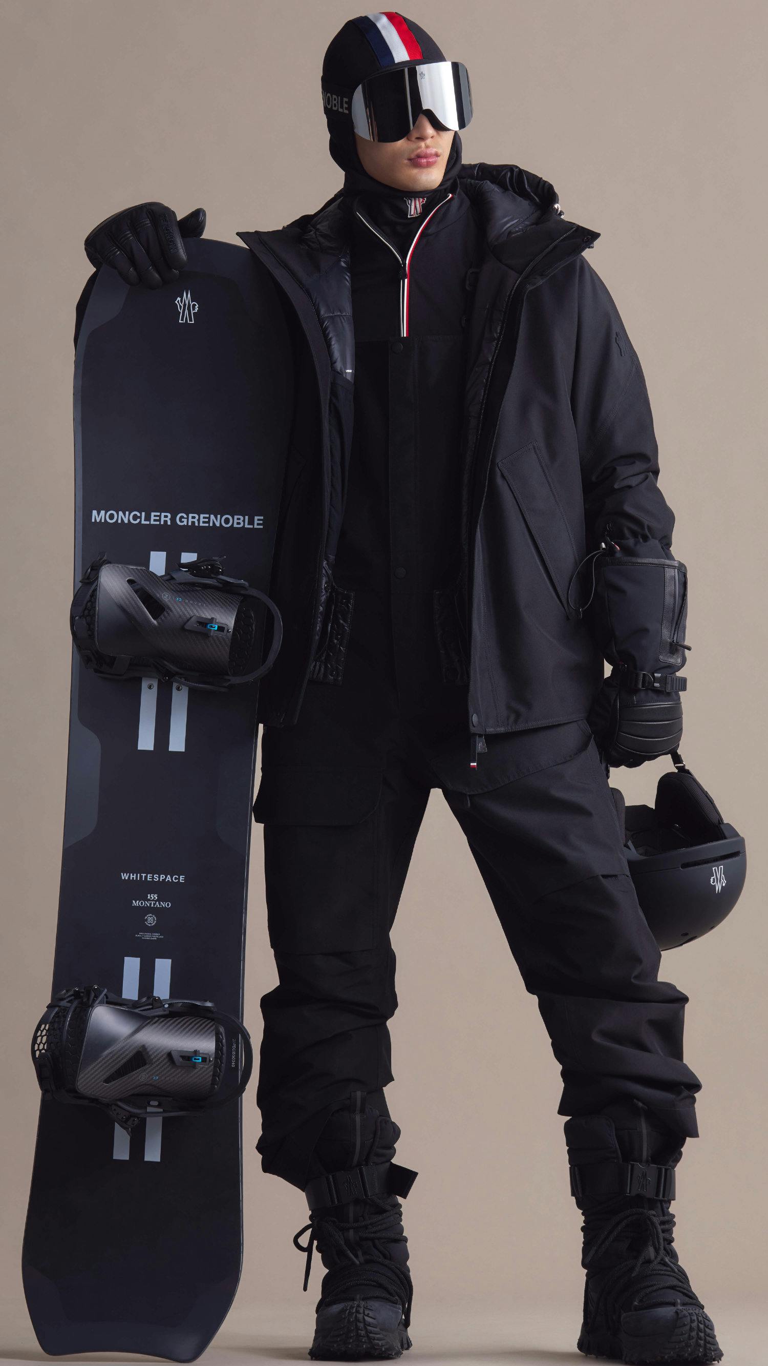 moncler grenoble fw25 denim ski