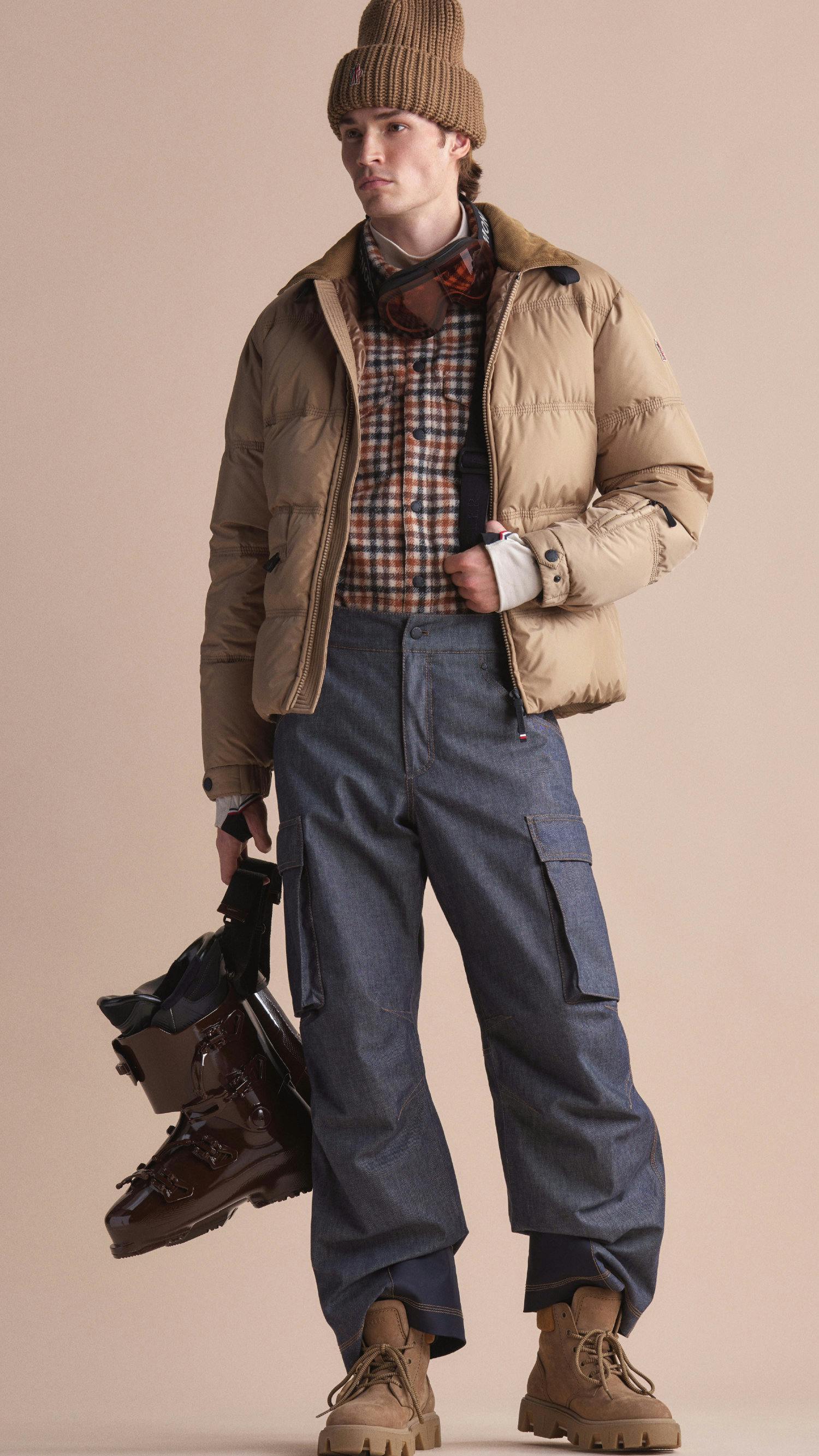 moncler grenoble fw25 denim ski