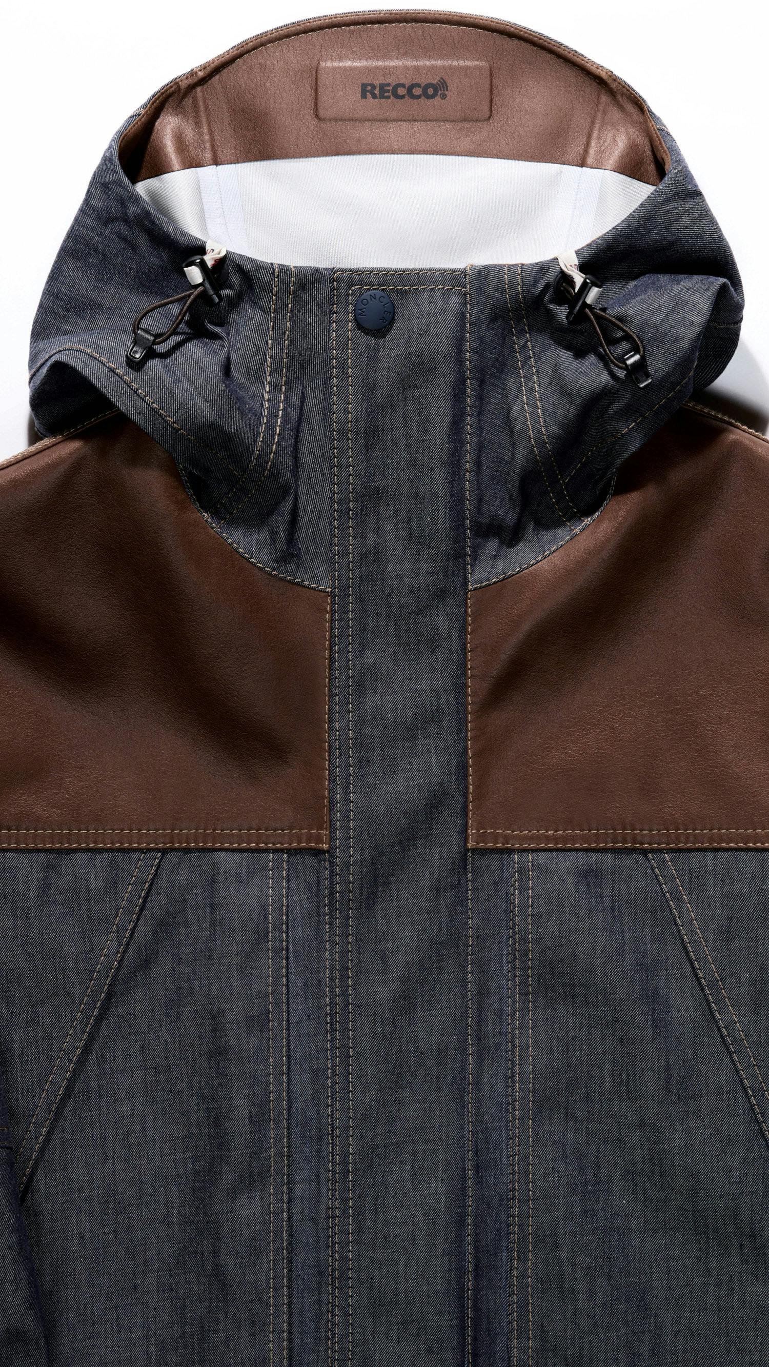 moncler grenoble fw25 denim ski