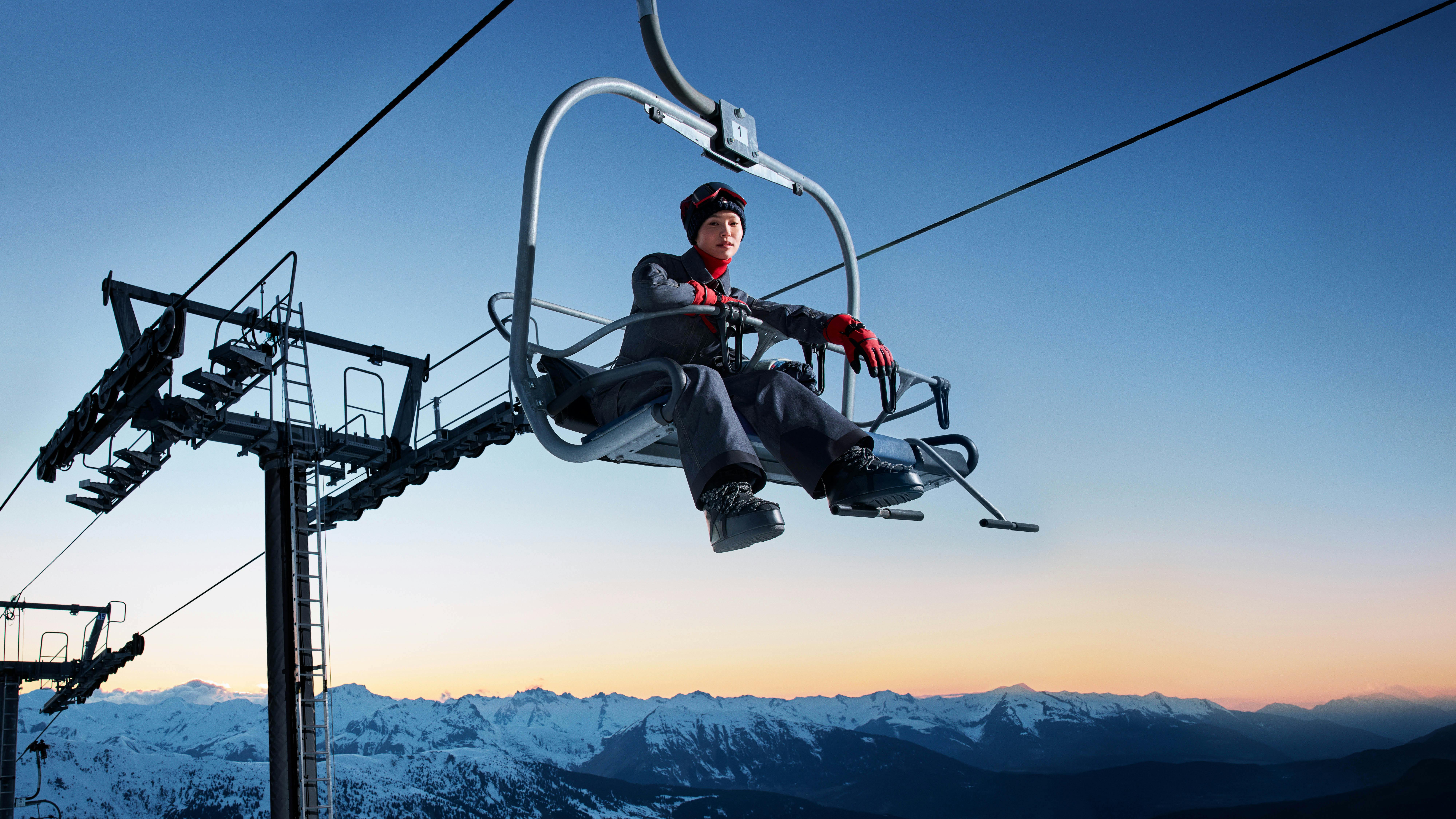 moncler grenoble fw25 denim ski