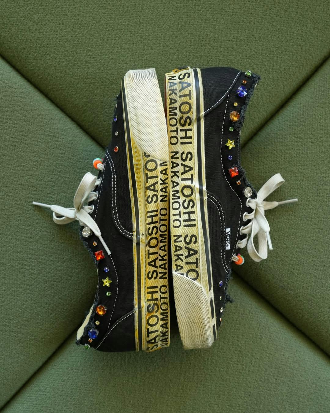 Satoshi Nakamoto Vans Era 95 skate shoe