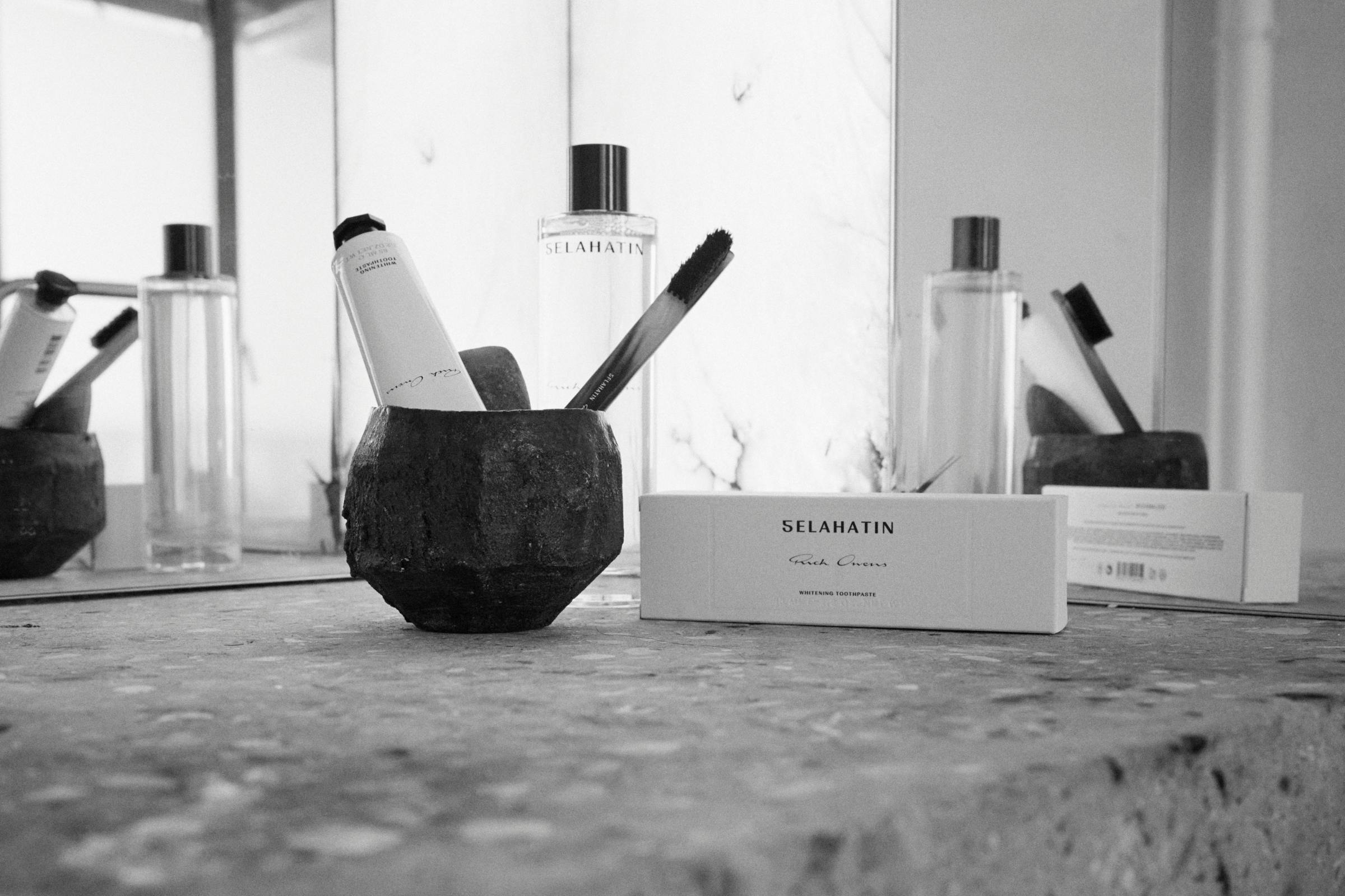 rick owens Selahatin toothpaste