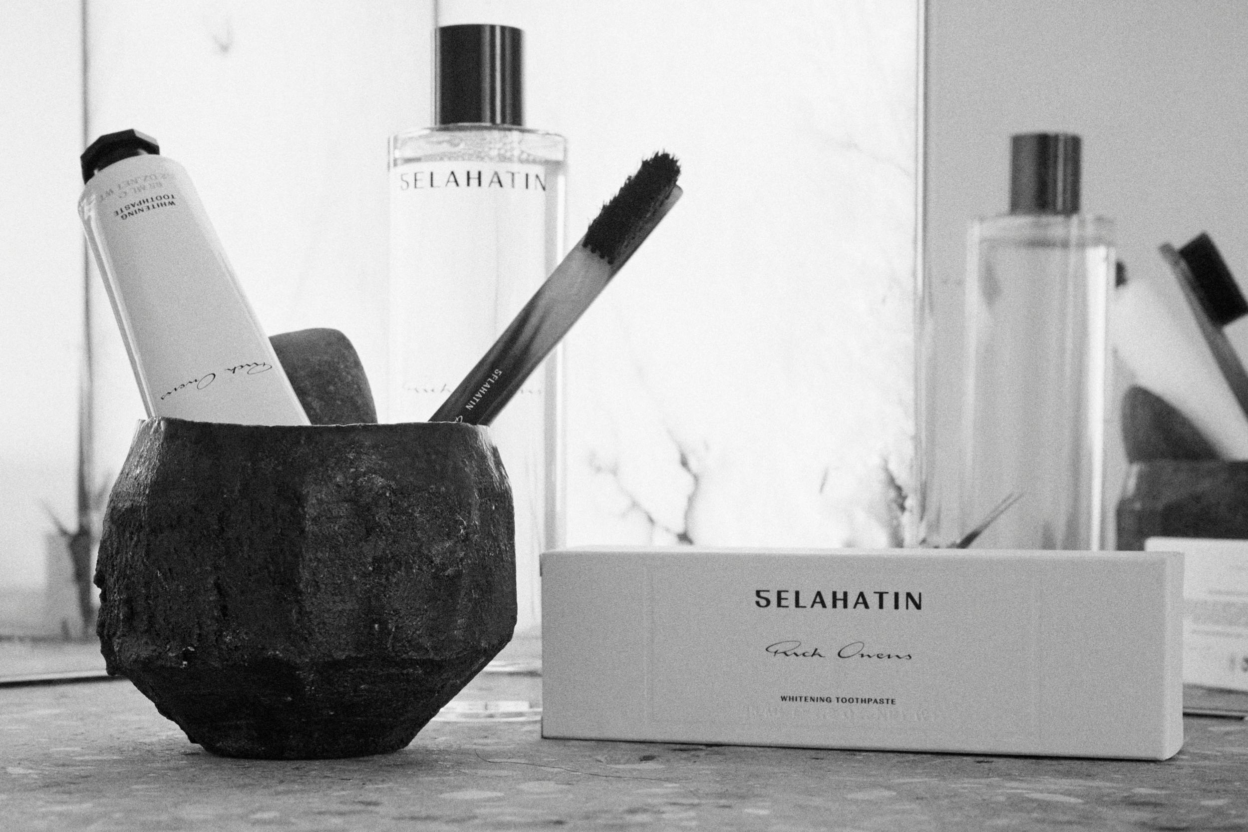 rick owens Selahatin toothpaste
