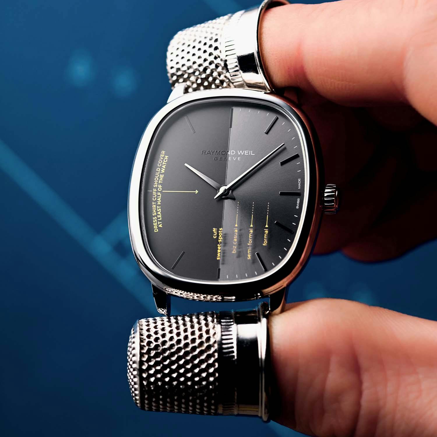 Raymond Weil seconde/seconde/