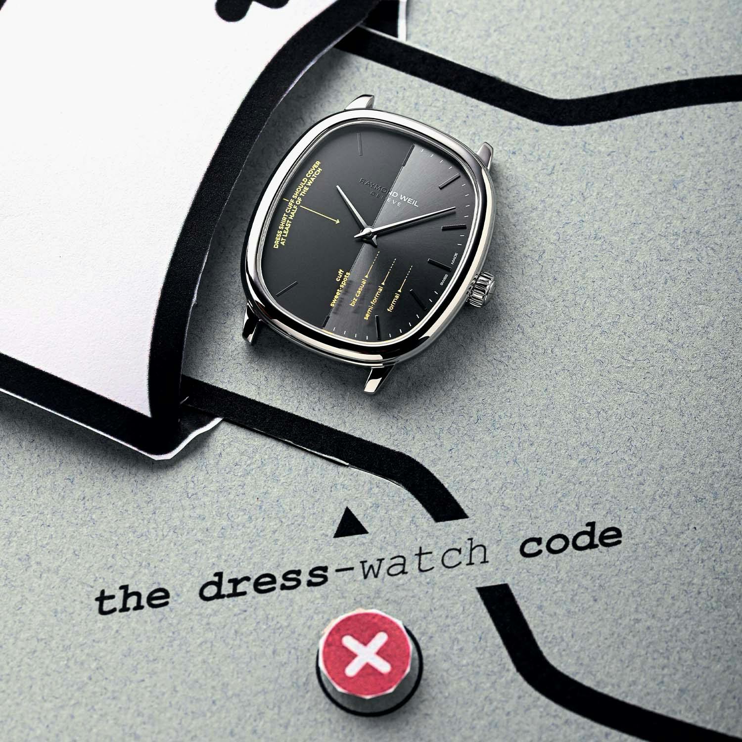 Raymond Weil seconde/seconde/