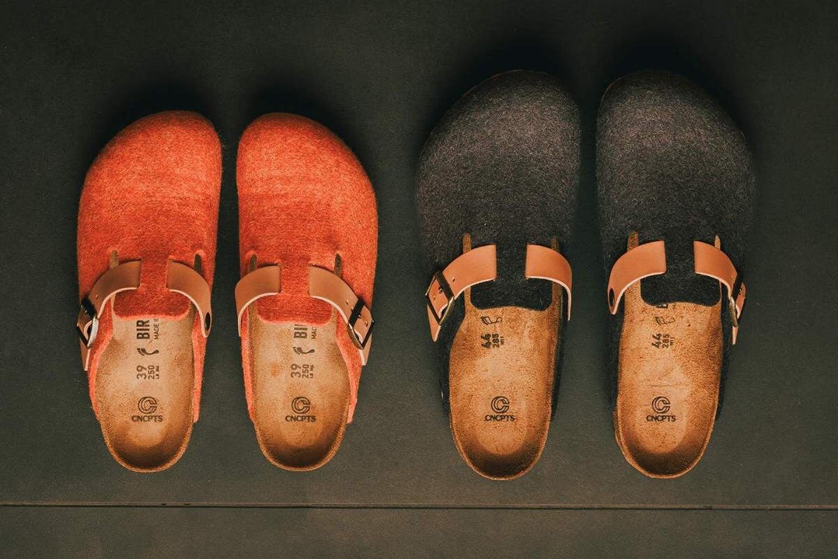 Birkenstock's Killer Clog Makes for a Surprisingly Artful Felt Slipper