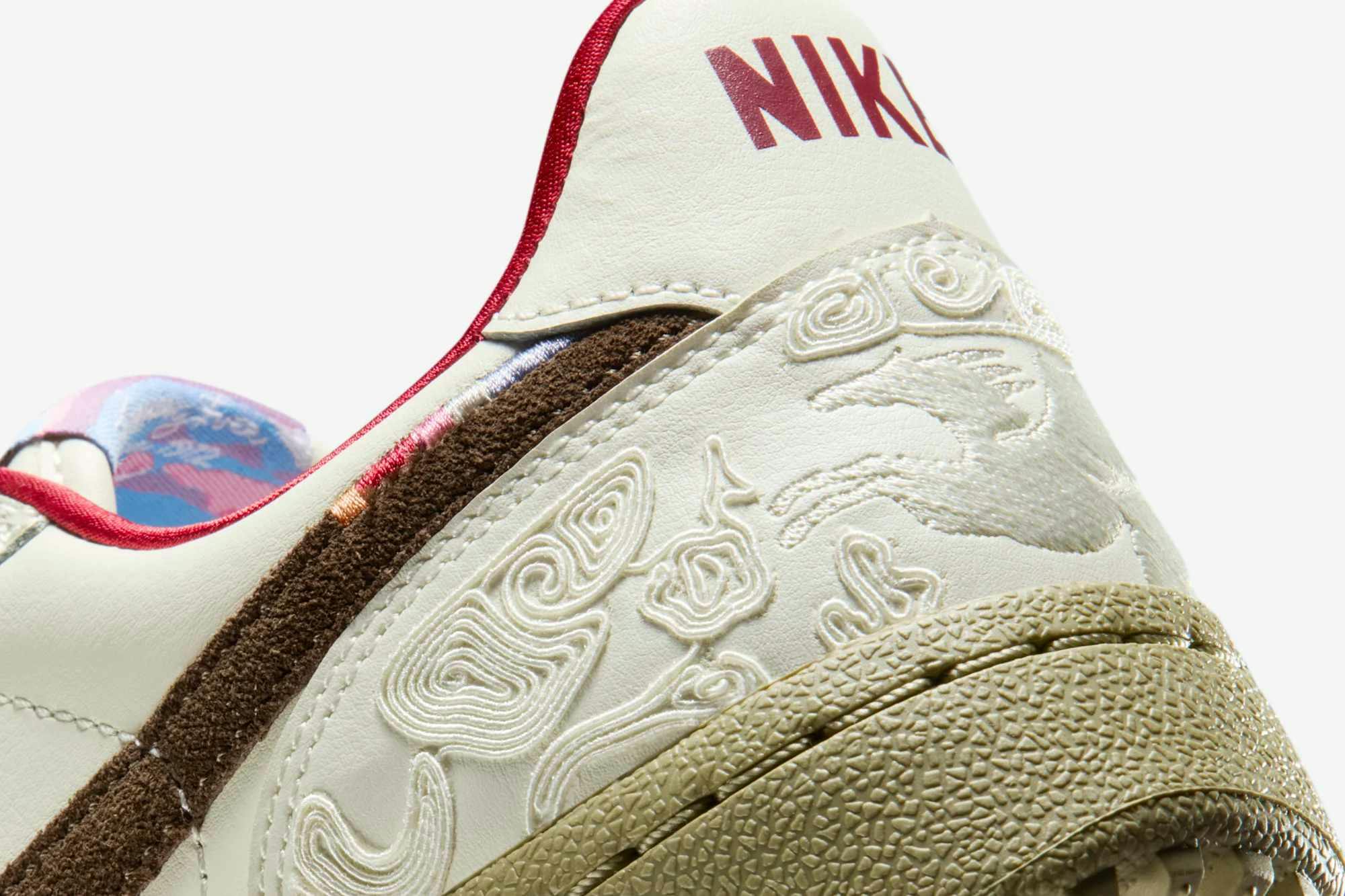 The Most Classic Nike Sneaker Became a Work of Wearable Chinese Art