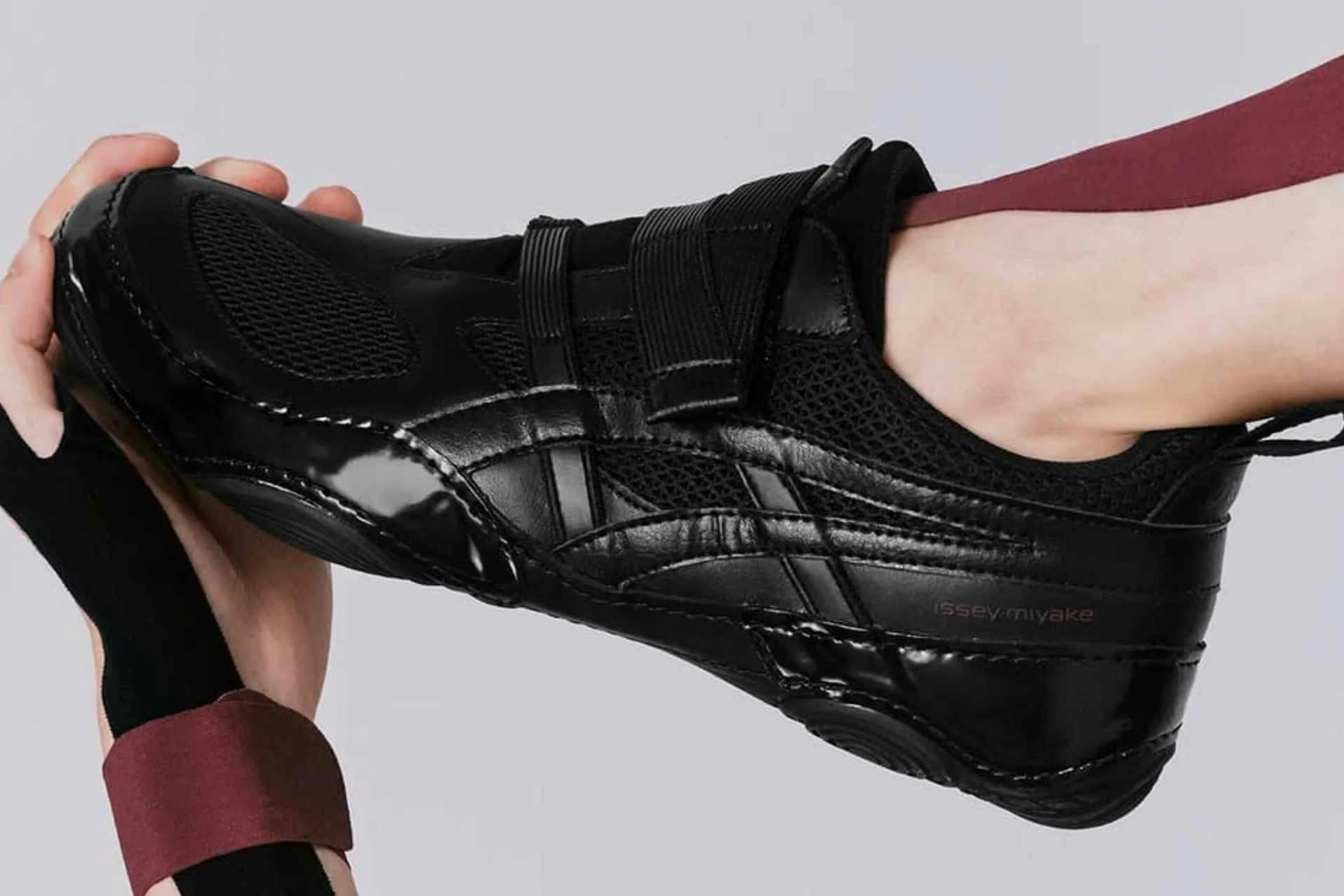 Issey Miyake's First-Ever ASICS Shoe Is Good for You