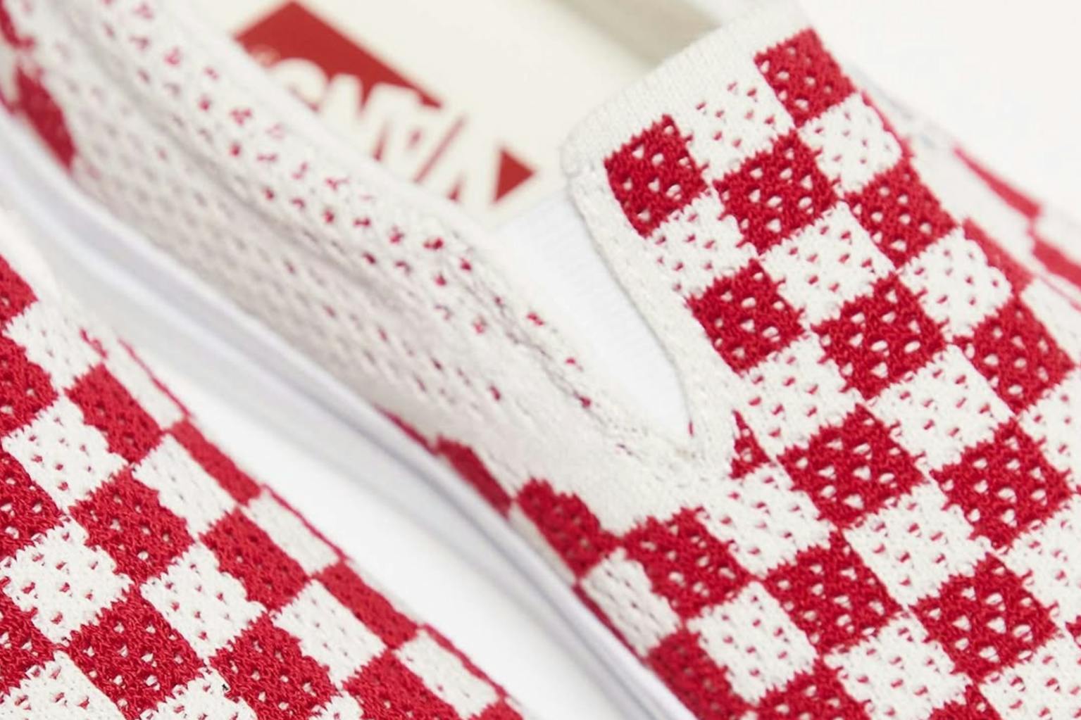 Vans Premium classic slip-on 98 in red/marshmallow