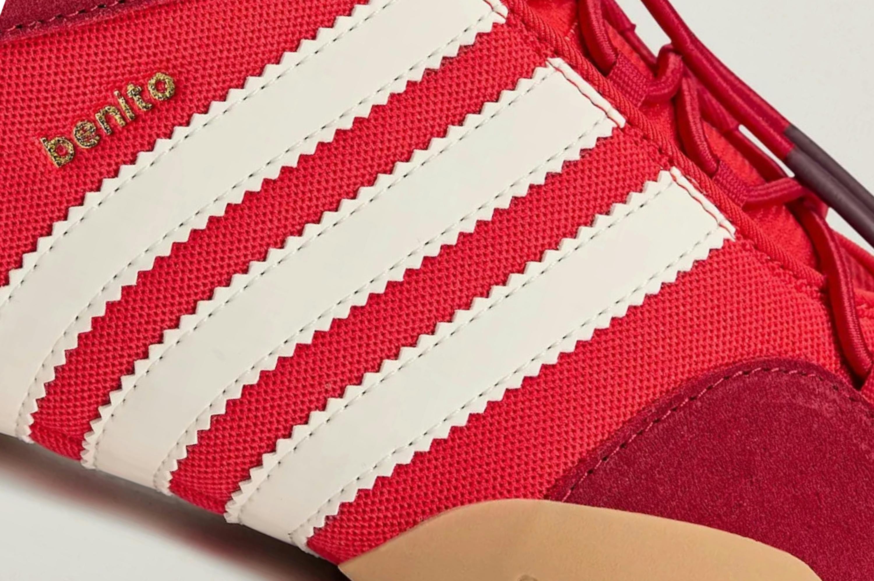 Bad Bunny’s Red-Hot, Slim-Soled adidas Sneakerina Is Pure Hometown Glory