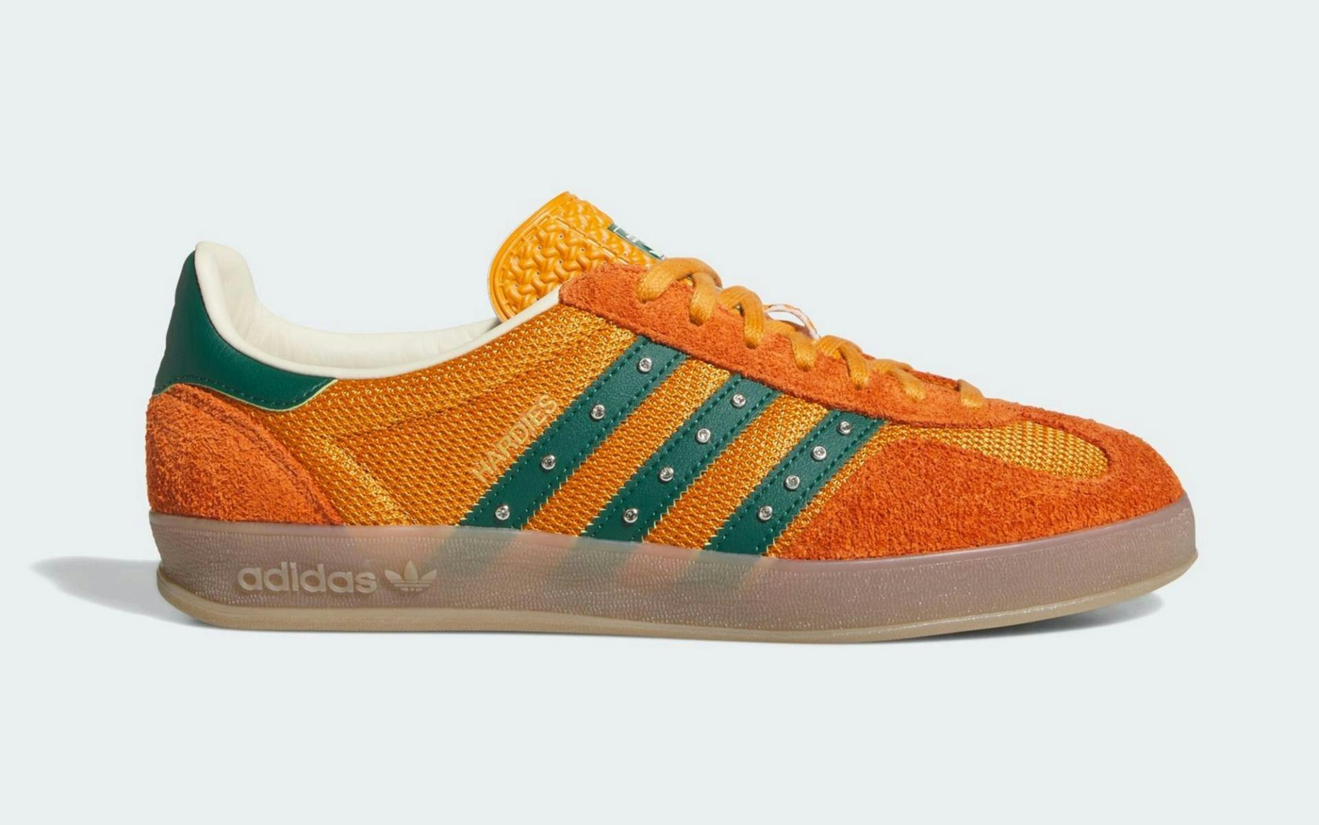 adidas gazelle silver green womens Adidas Gazelle Indoor W clemin orange green JQ0193  Sneaker Junkies