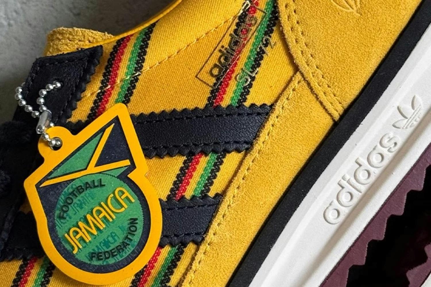 adidas gazelle silver green womens adidas x Bob Marley SL 72 RS main image 1