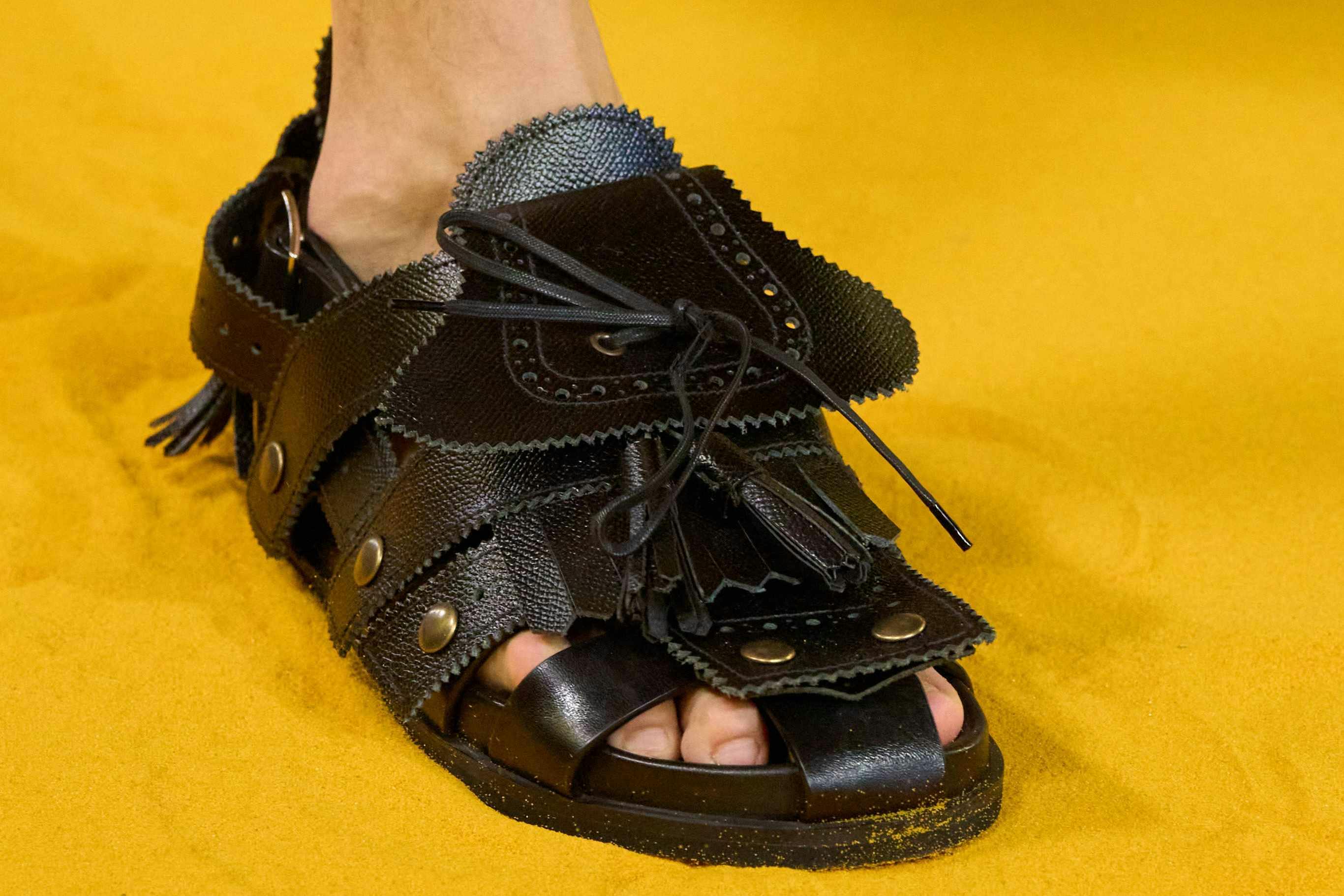 Craig Green & Grenson Made Transforming Dad Sandals (!)