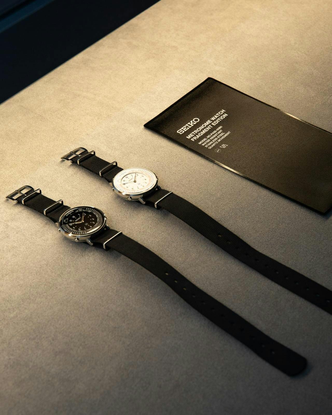 A Fragment x Seiko Watch That Can Tune a Guitar