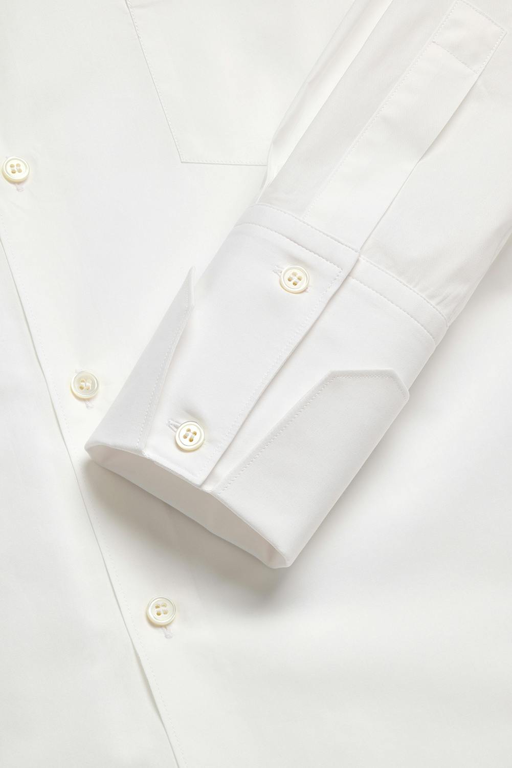 comme des garcons white dress shirt Comme des Garcons Boy's Play Button Down Shirt, Size 2-6