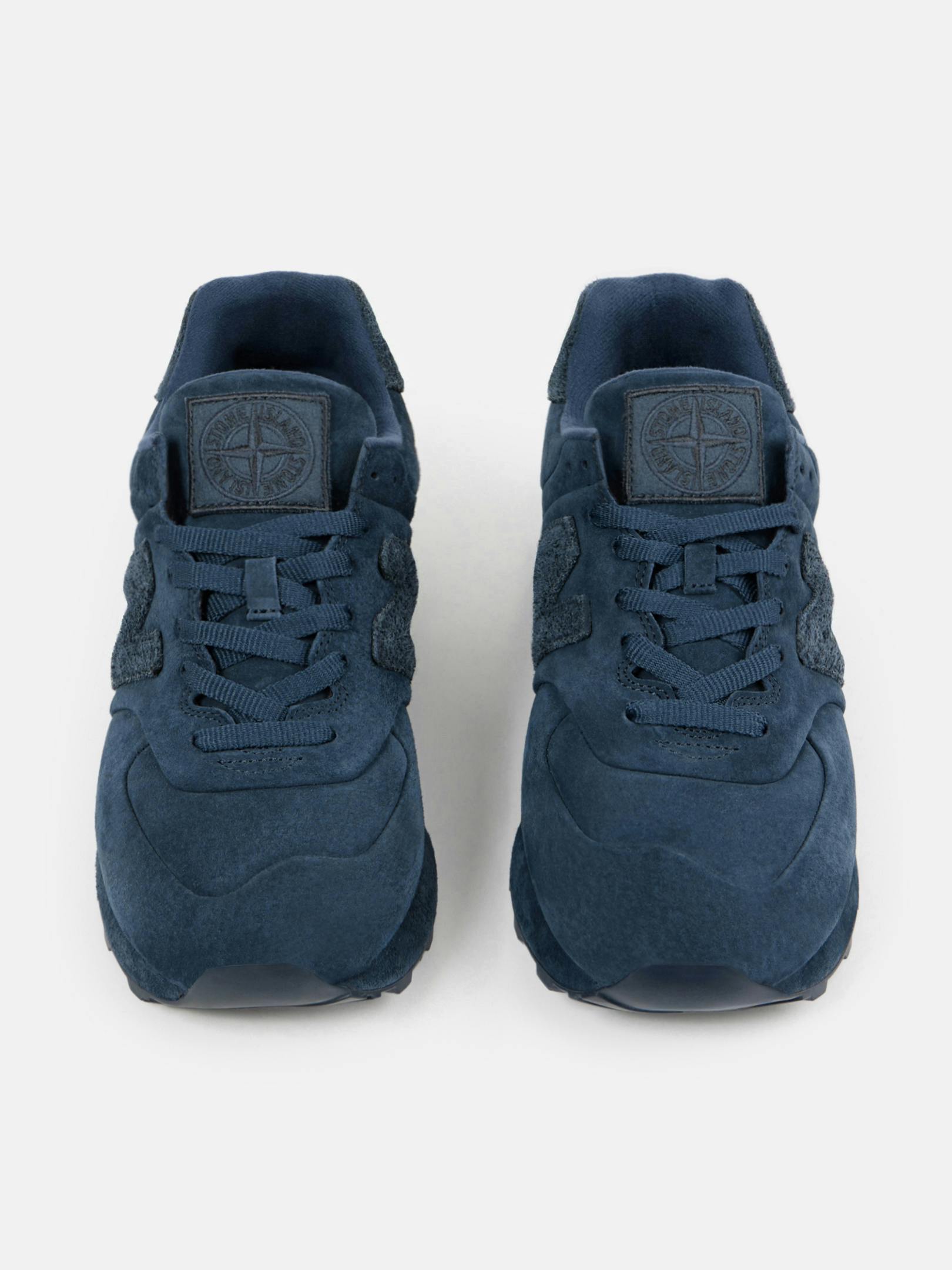 Still life shot showing the deep slate blue colorway
