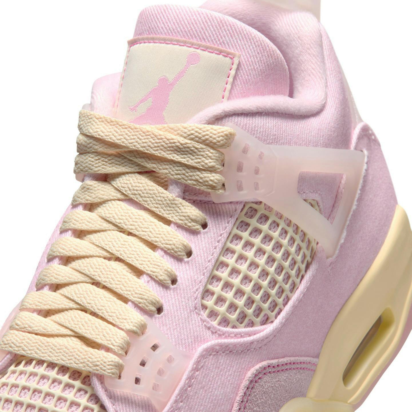 pink jordan 4 golf shoes