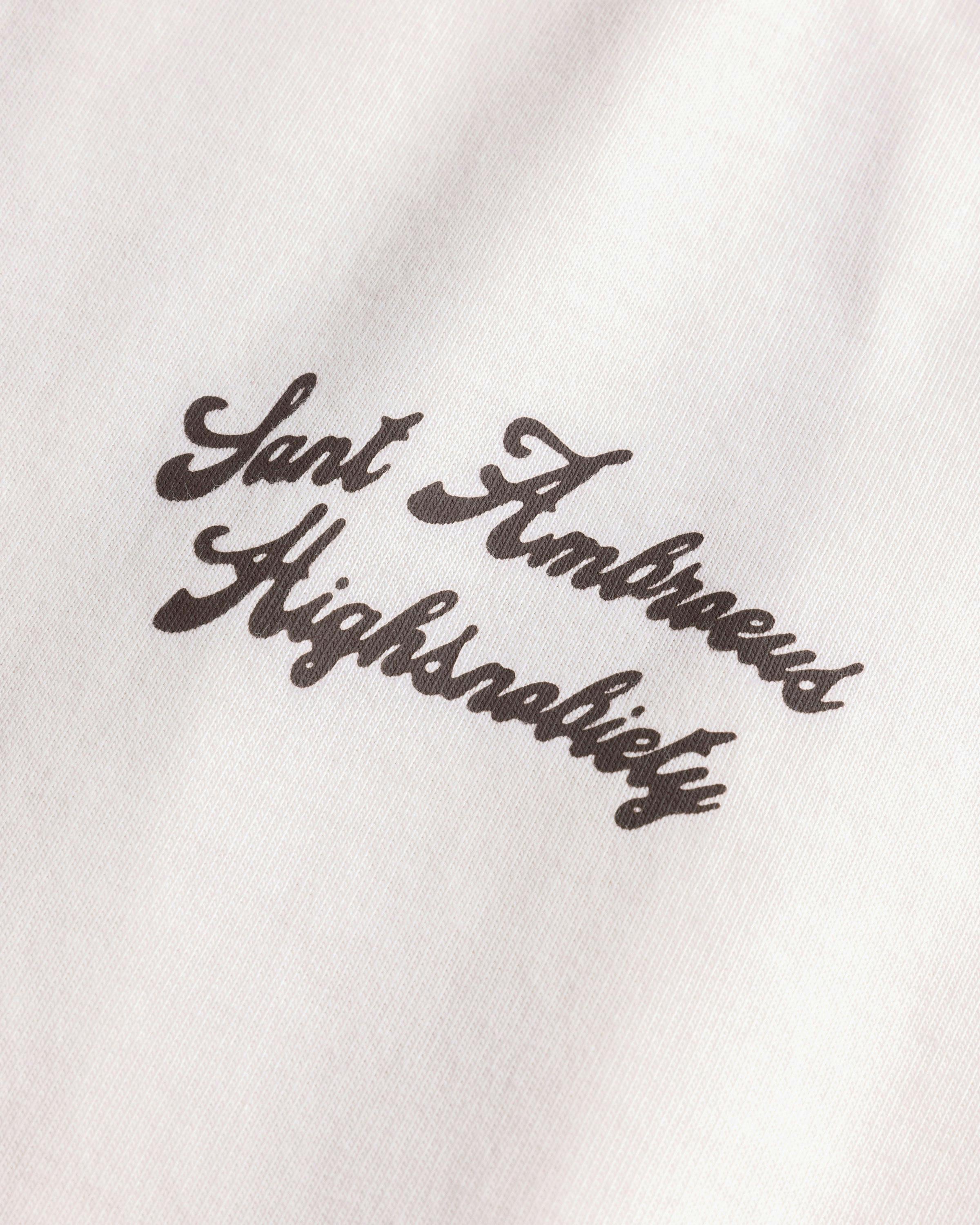 Sant Ambroeus x Highsnobiety – Gelateria Long-Sleeve Light Pink
