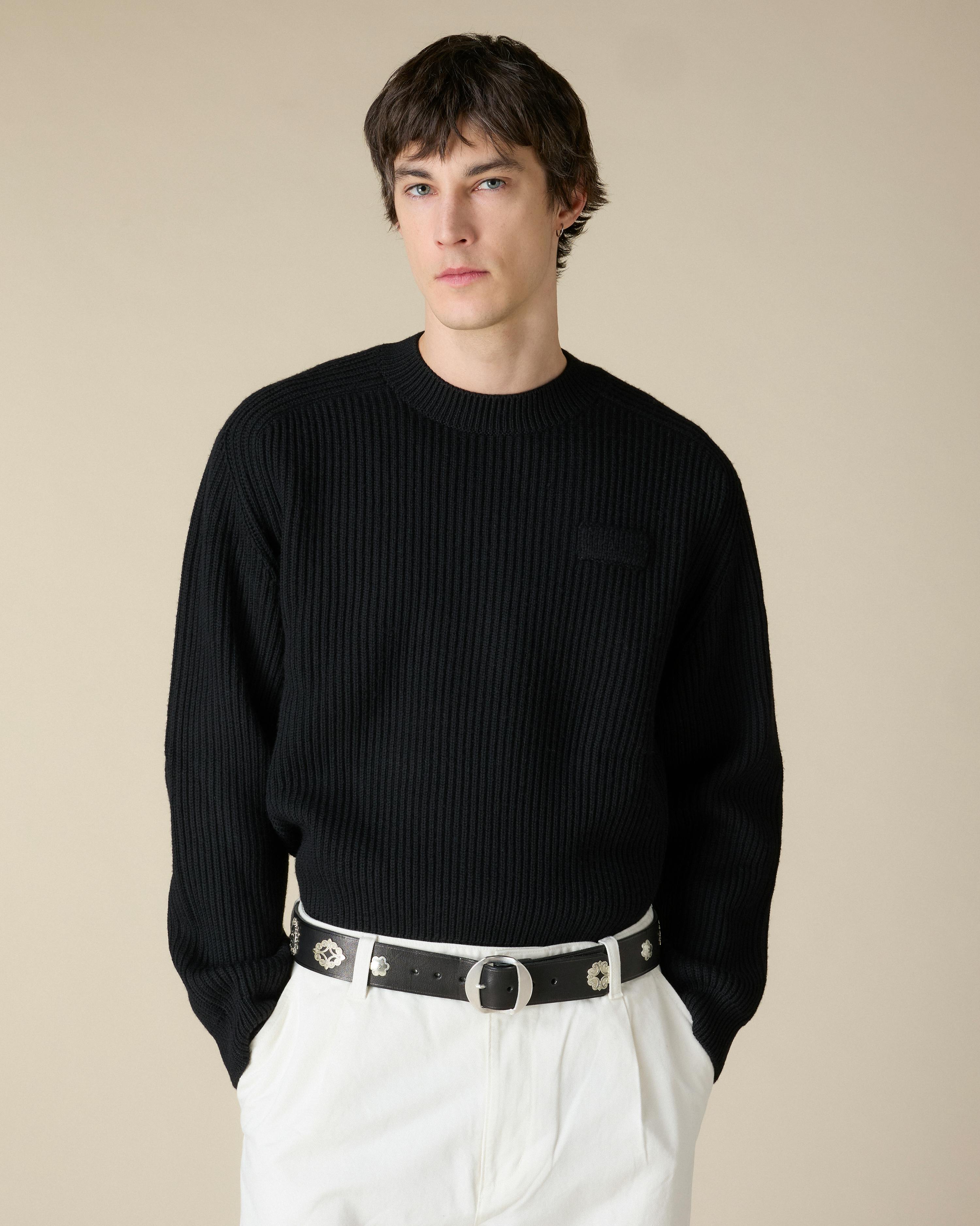 Appenzeller Gurt x Highsnobiety – Black Leather Belt