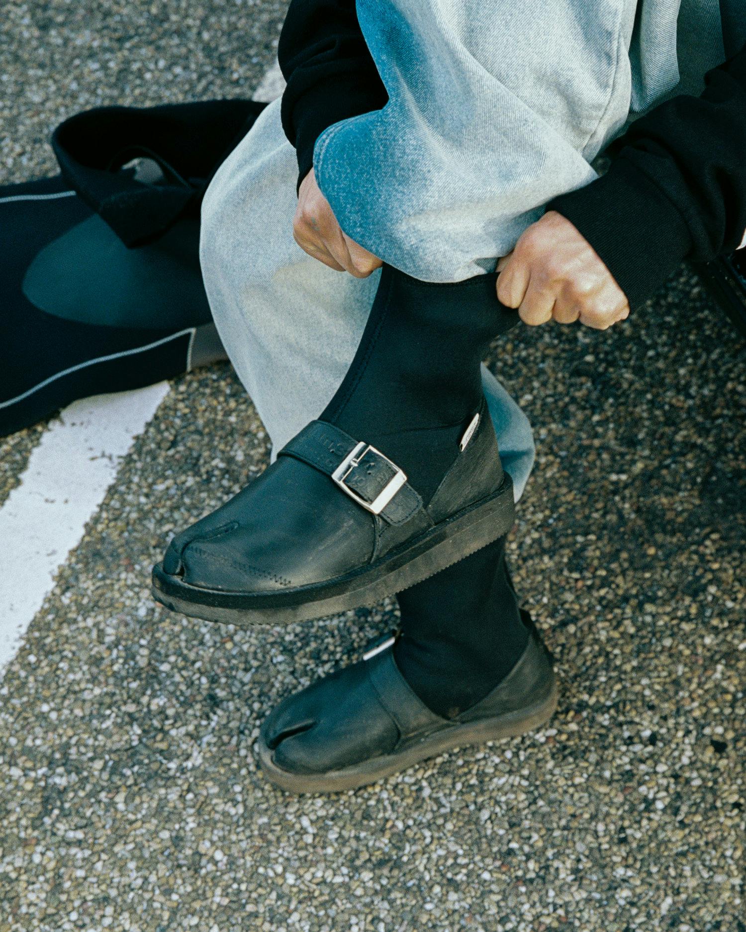 Why Suicoke Went From Sandals to Leather Tabi Surf Boots