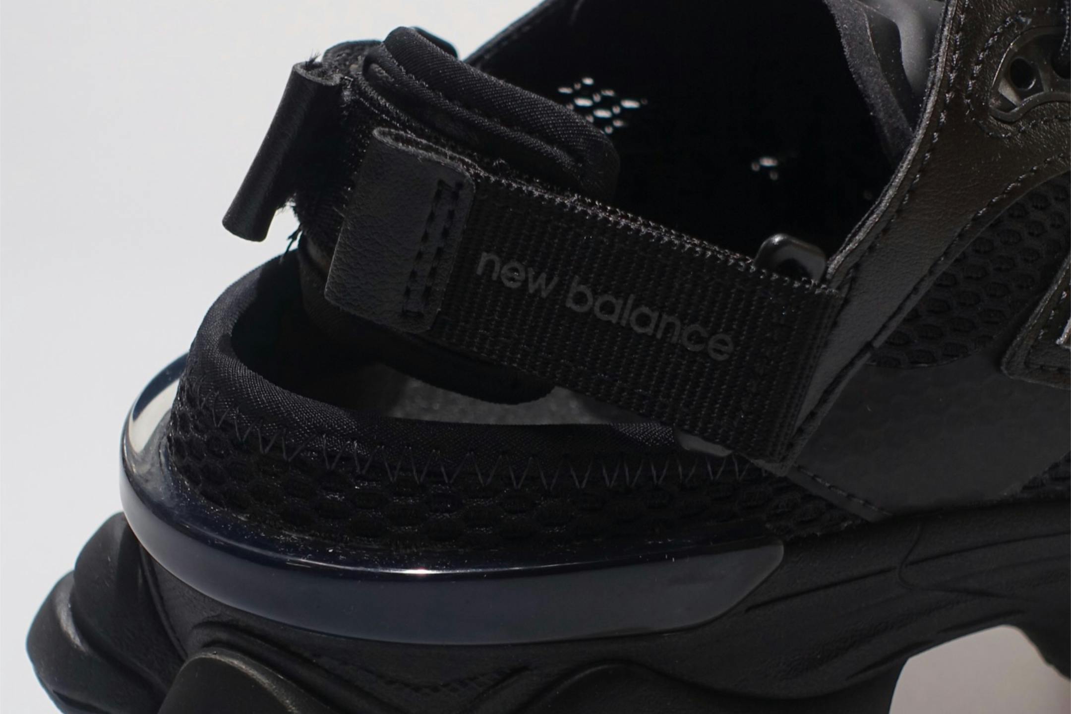 New Balance Built a Beautiful Black Trail Sandal Out of Its Chunkiest Dad Shoe