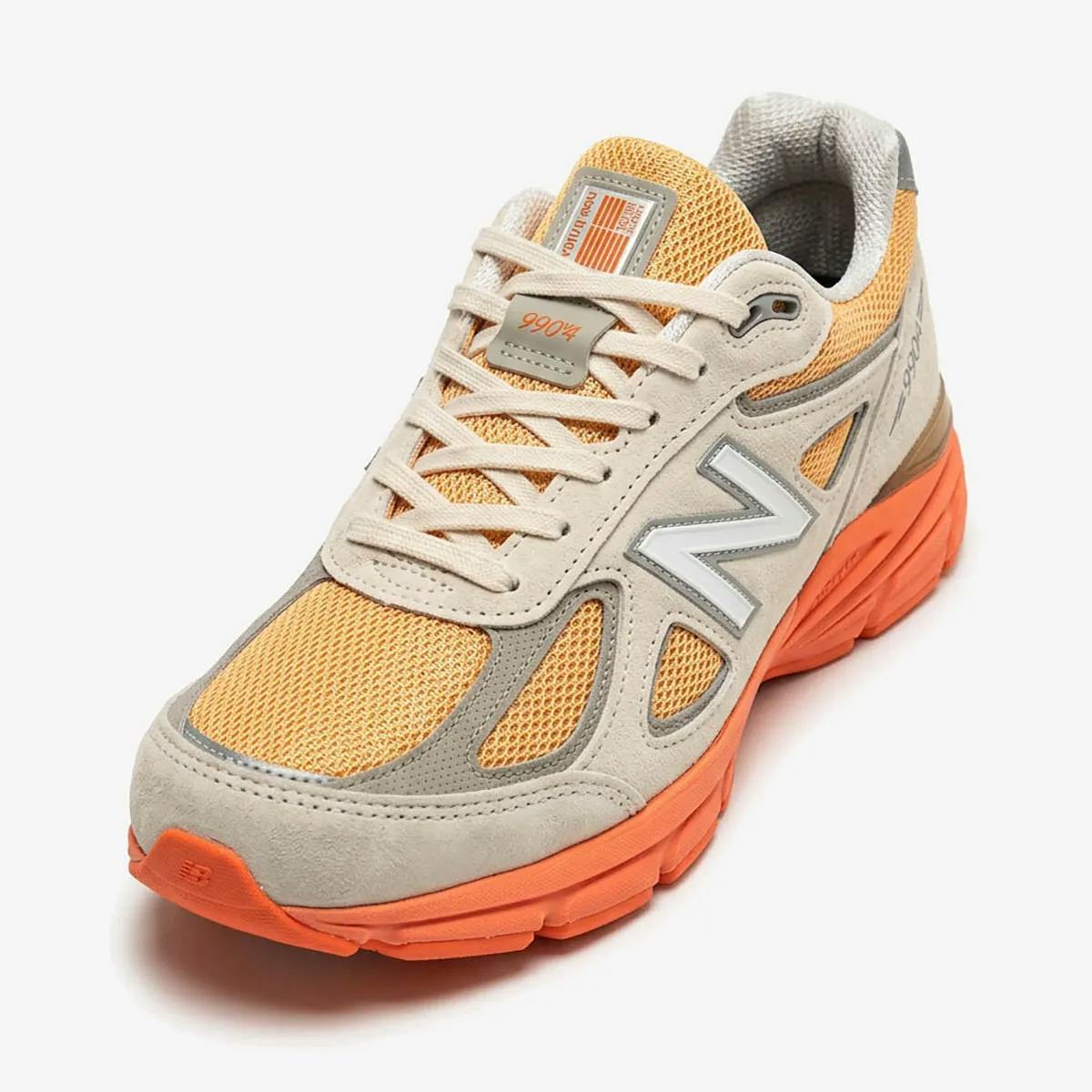The New Balance 990v4 MO4 Tangerine Heat Is 100% Summer
