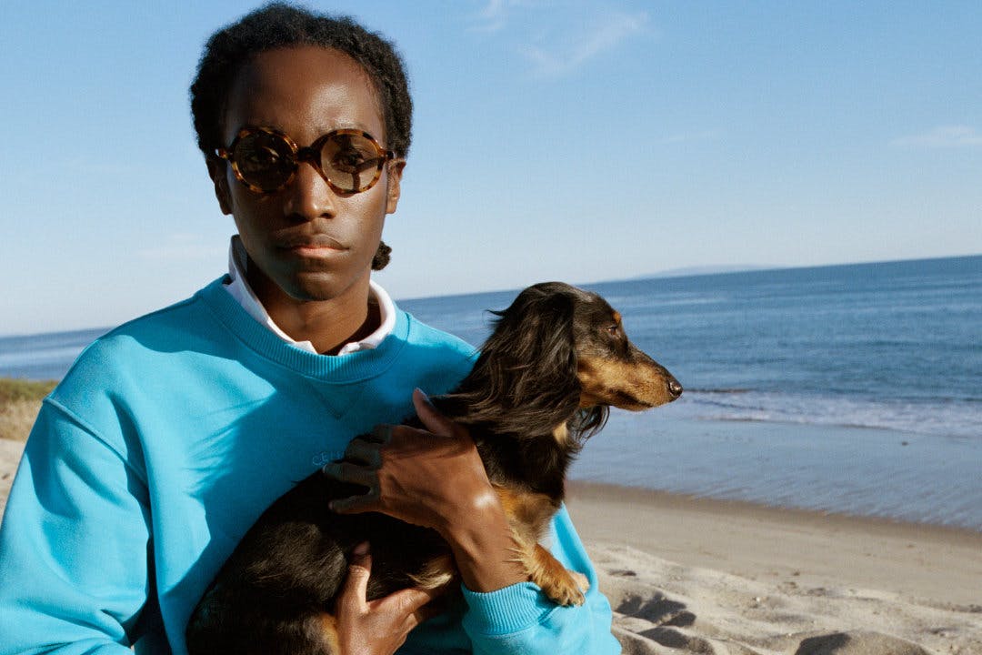 CELINE Is Too Good To Take off at the Beach (EXCLUSIVE)