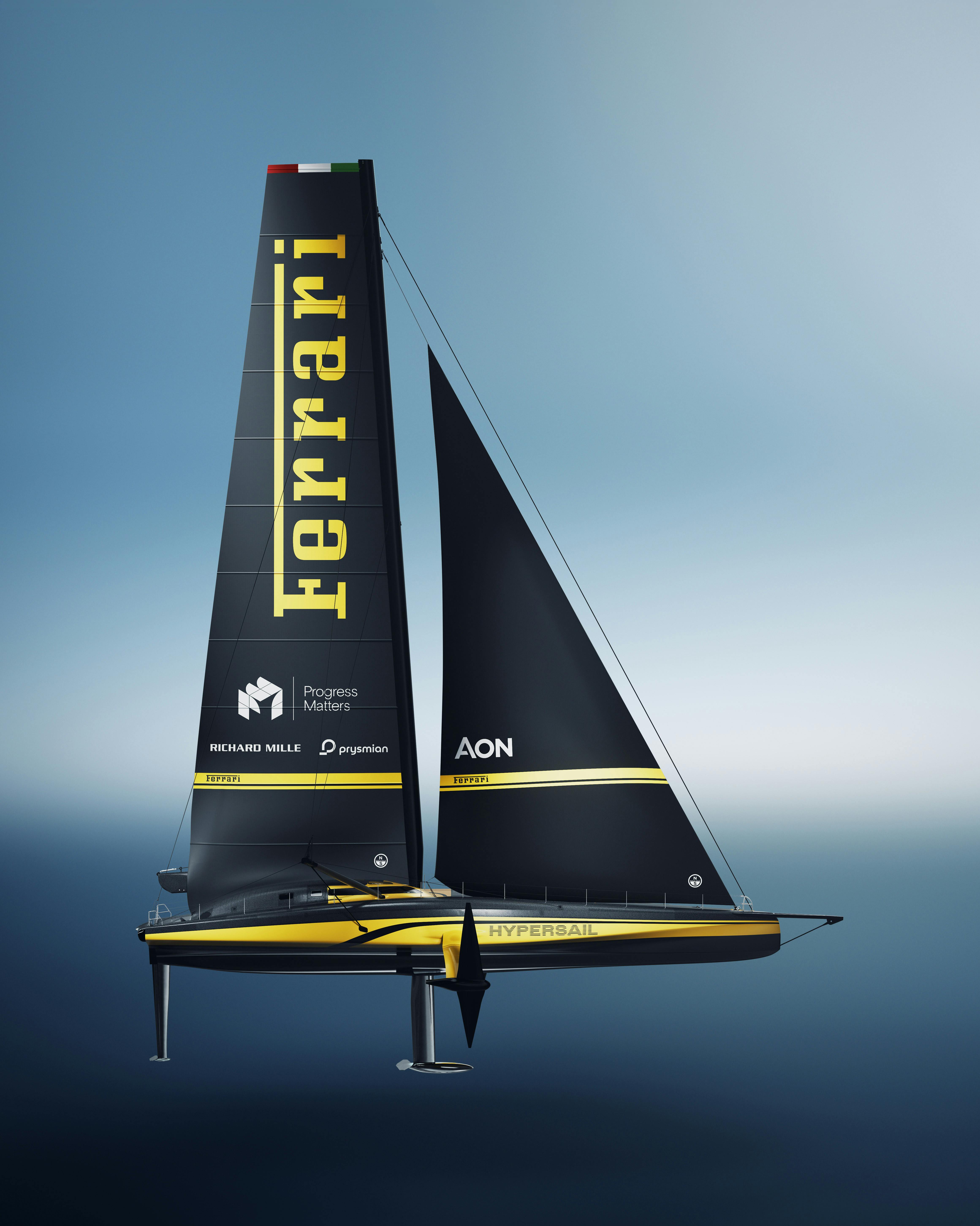 Ferrari’s First Boat Literally Flies Over Water