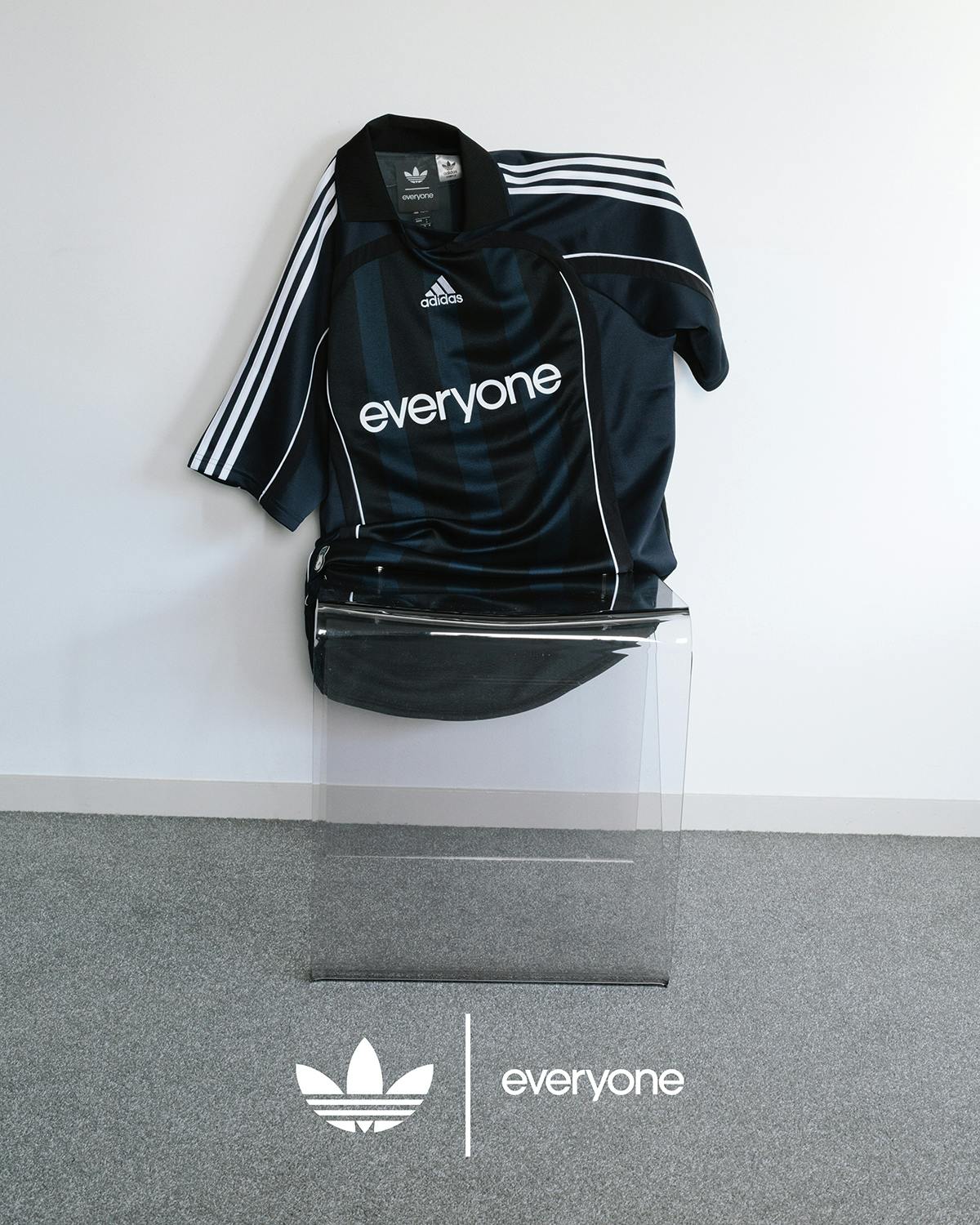 ウェア adidas x everyone Jersey black 2xl EVERYONE Made a Football Kit for Everyone