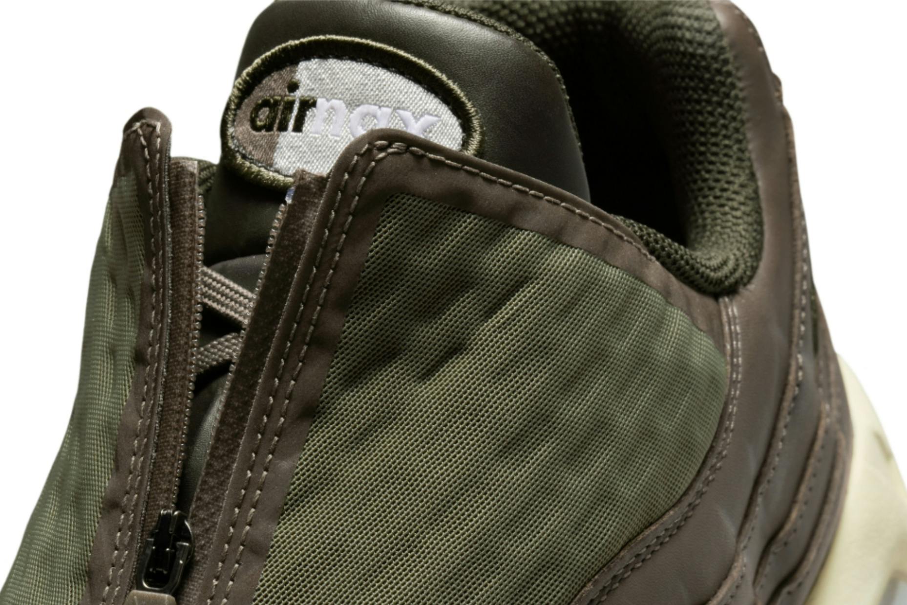 Nike's Air Max 95 Zip "Medium Olive" Is Exquisite & Earthy