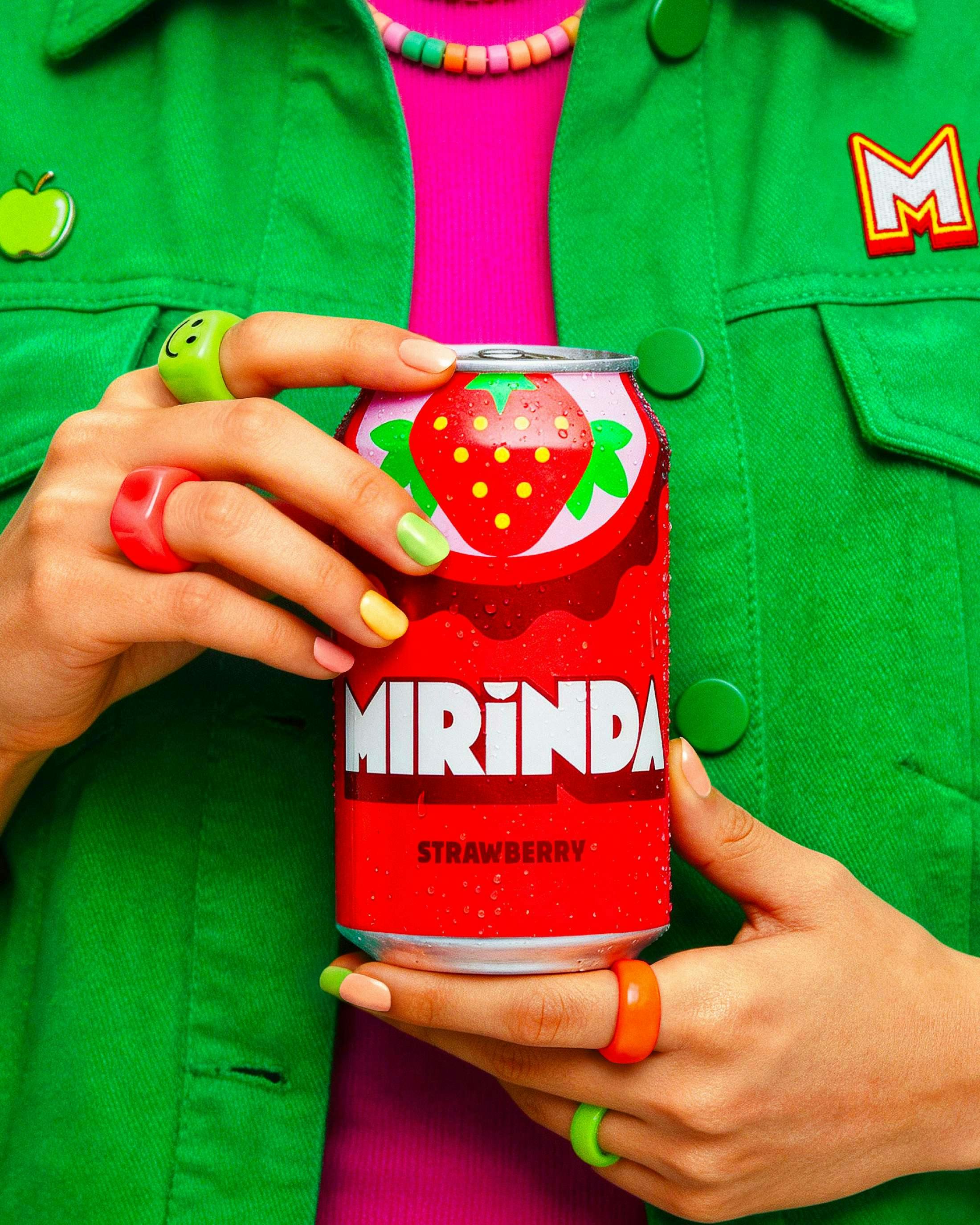 Miranda Label Mirinda Launches A New Brand Identity Alongside the Smile Please Platform