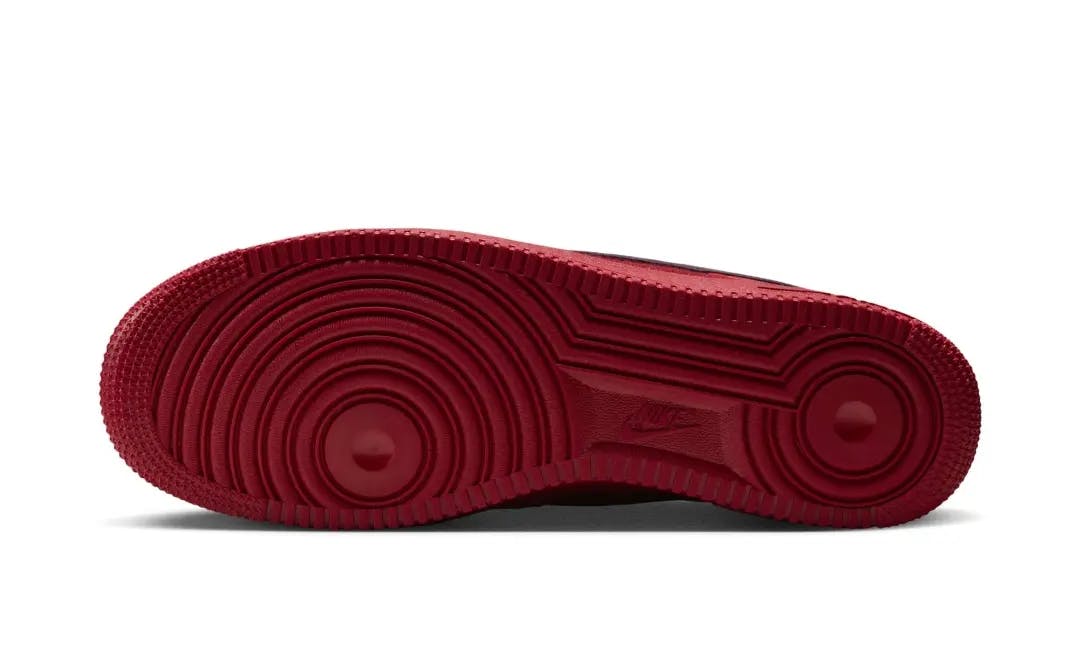 The Nike Air Force 1 Woven Tough Red Is Tonal Perfection