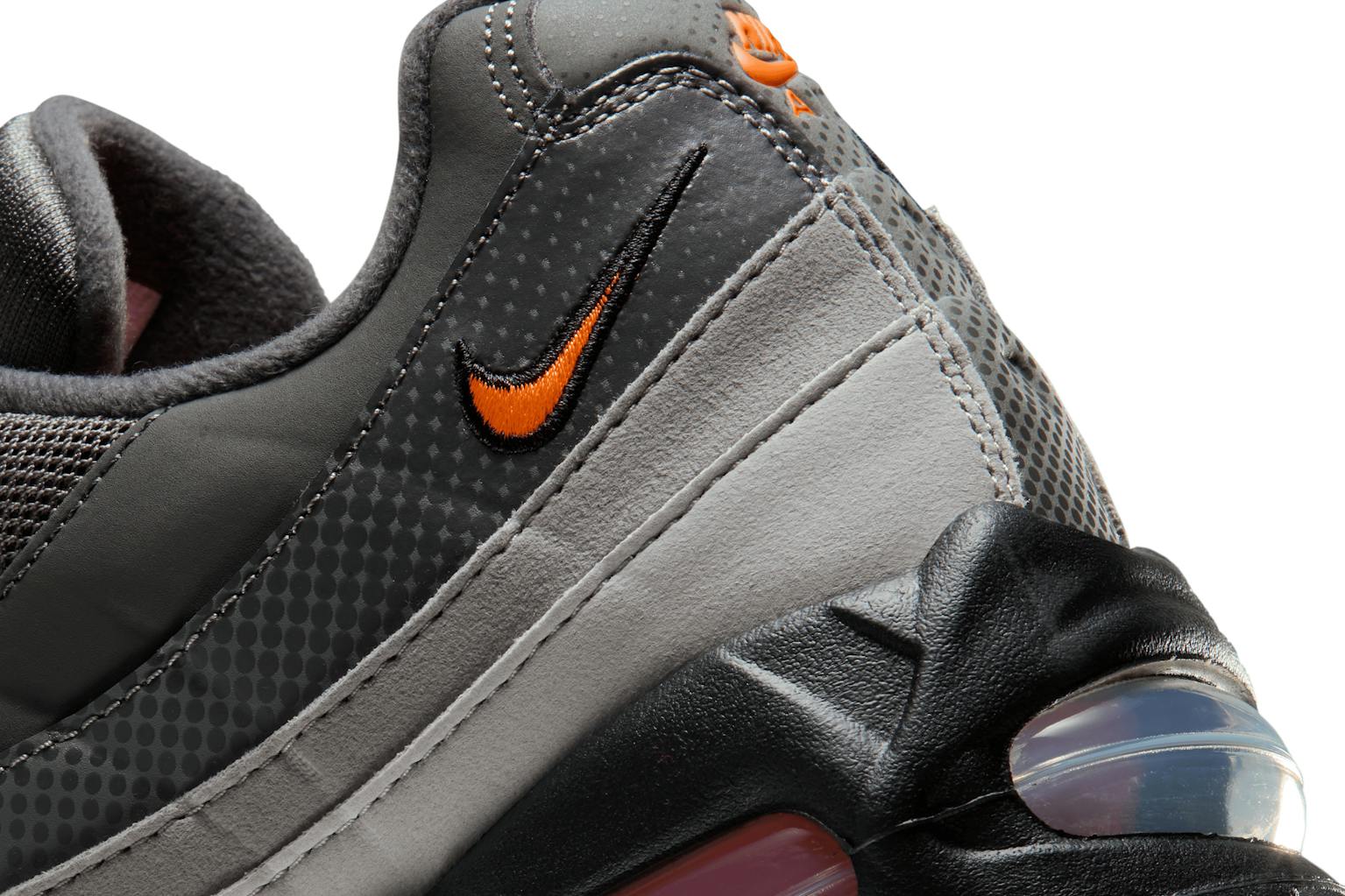 nike air max 95 black total orange