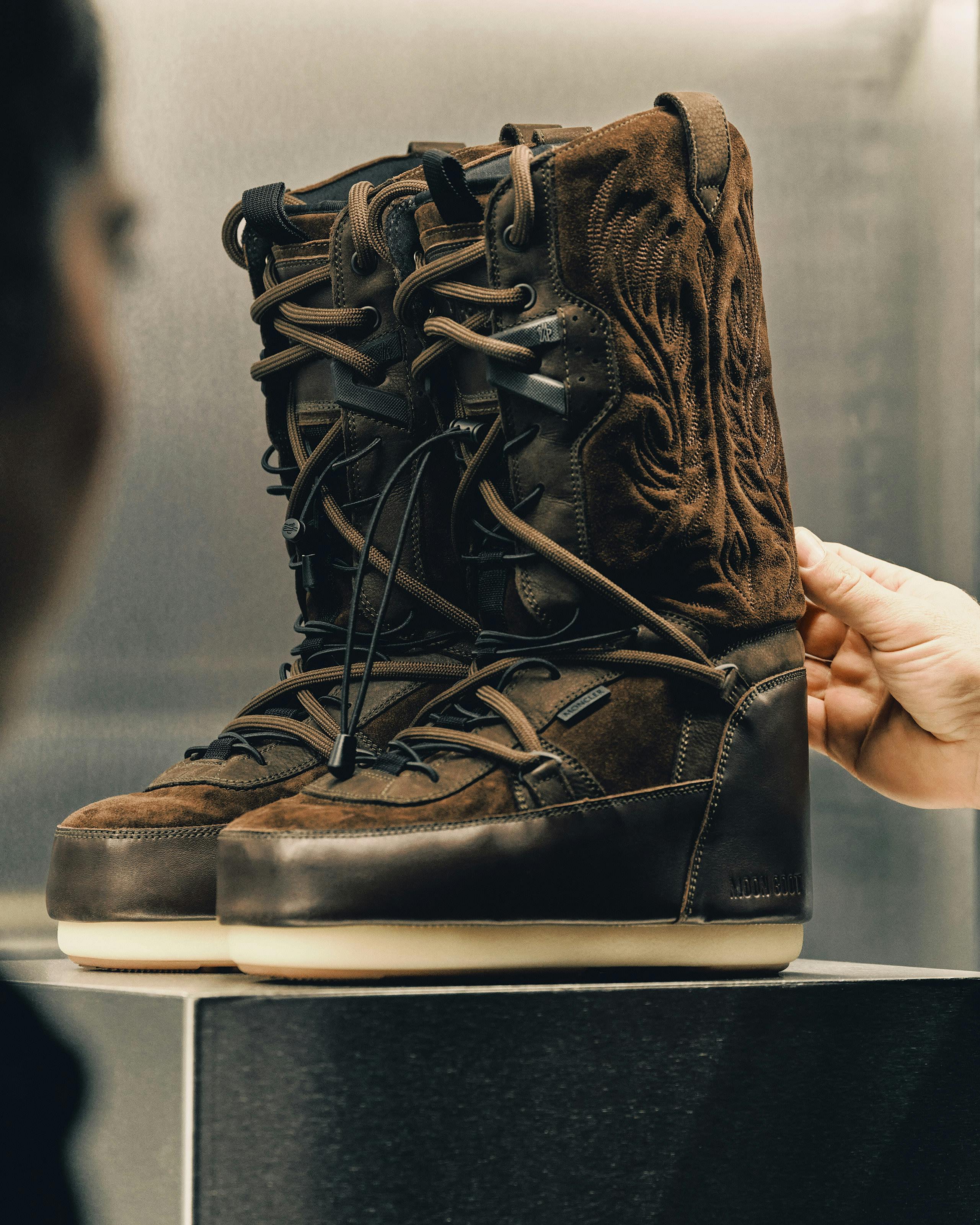 Rick Owens' Moncler Hiking Boots Are a Pagan Hallucination