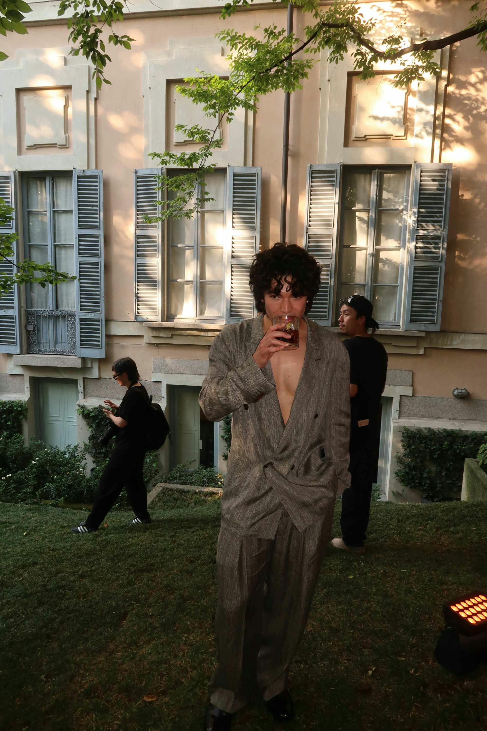 Conan Gray's Secret to Surviving an Armani Runway